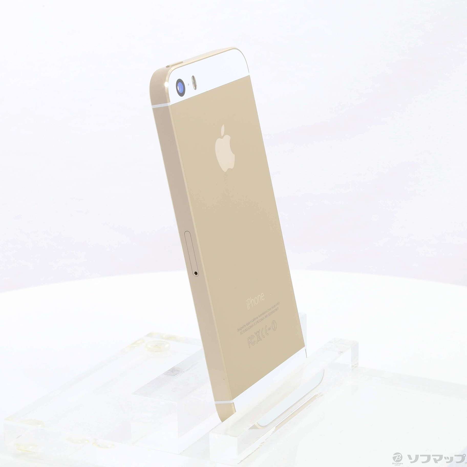 中古】iPhone5S 16GB ゴールド ME334J／A SoftBank [2133032147424