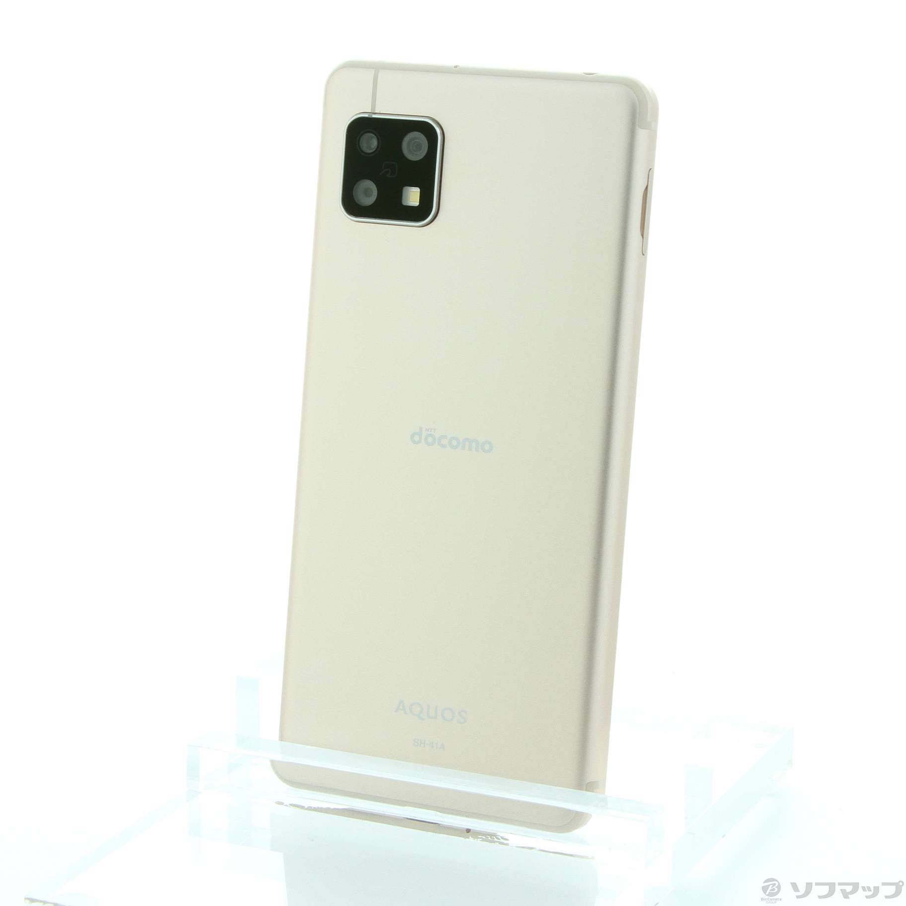 中古】AQUOS sense4 64GB ライトカッパー SH-41A docomoロック解除SIM