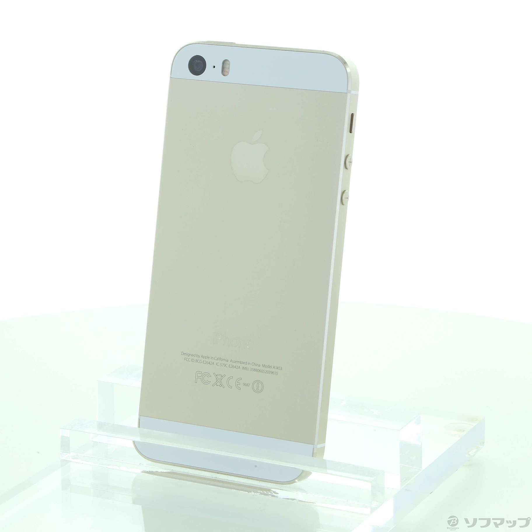 中古 Iphone5s 32gb ゴールド Me337j A Simフリー 07 12 月 値下げ リコレ ソフマップの中古通販サイト