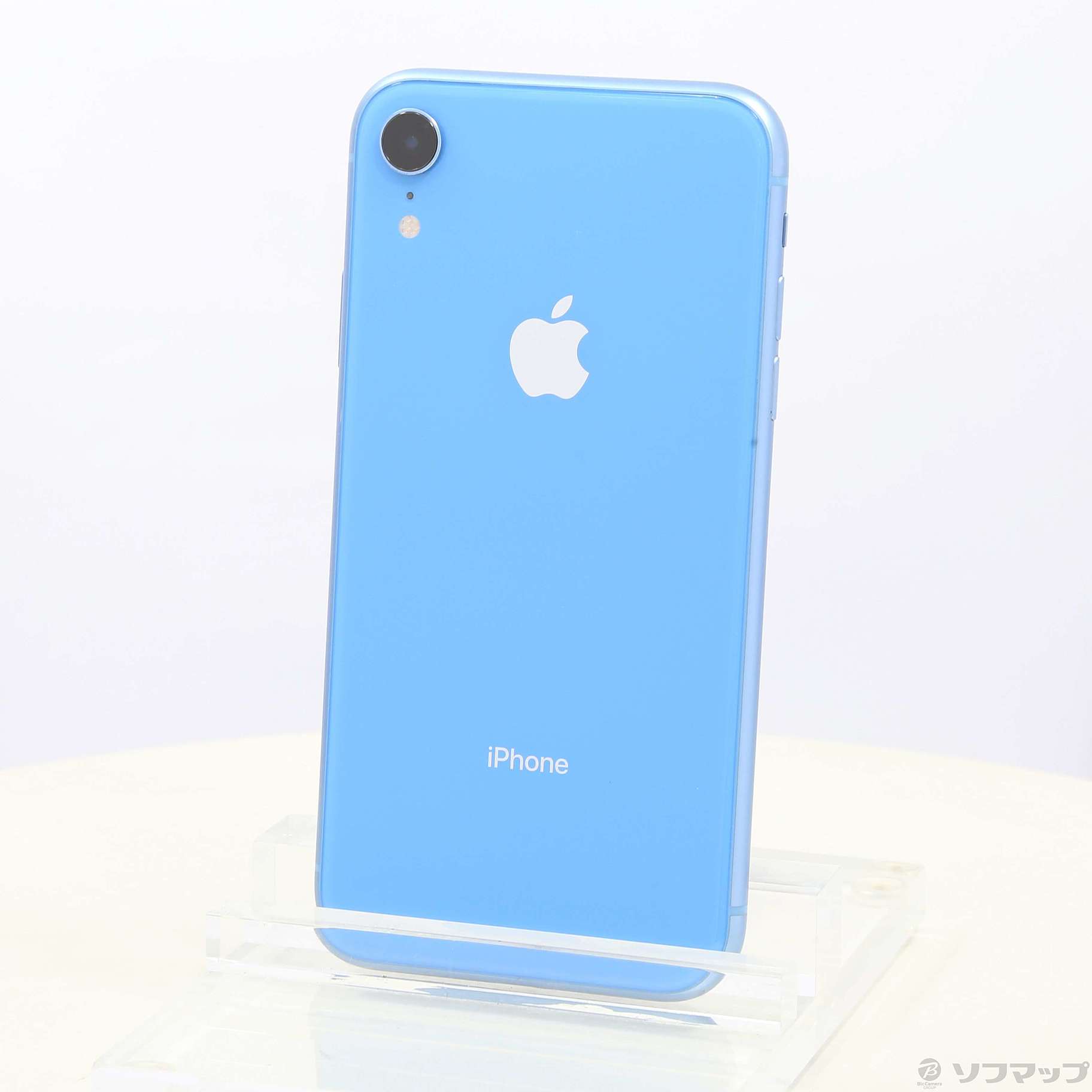 iPhone XR128GB ブルー(SIMロック解除/残債なし)ケース付