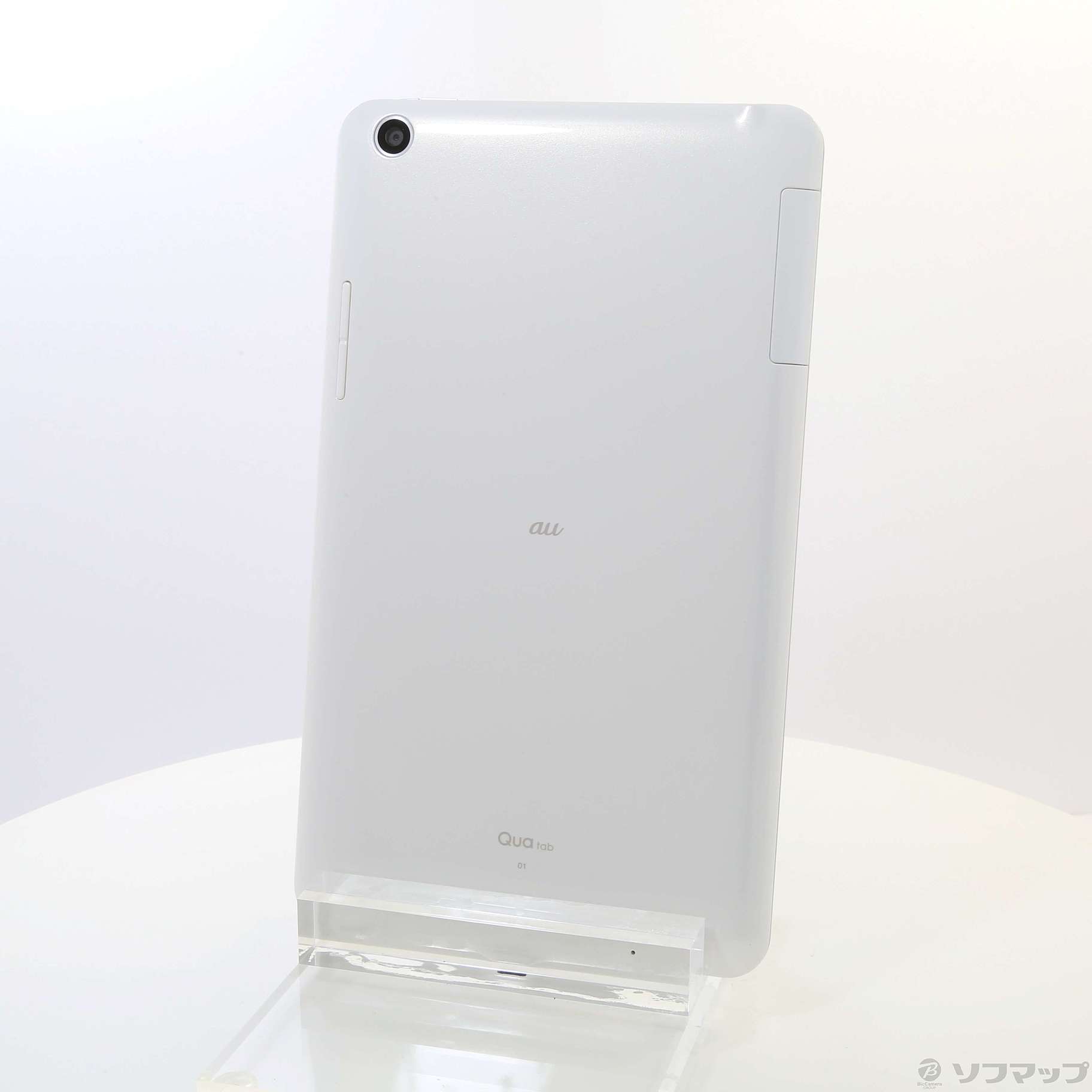 中古】Qua tab 01 16GB ホワイト KYT31 au [2133032192295] - リコレ！|ビックカメラグループ  ソフマップの中古通販サイト - アウトレット卸値