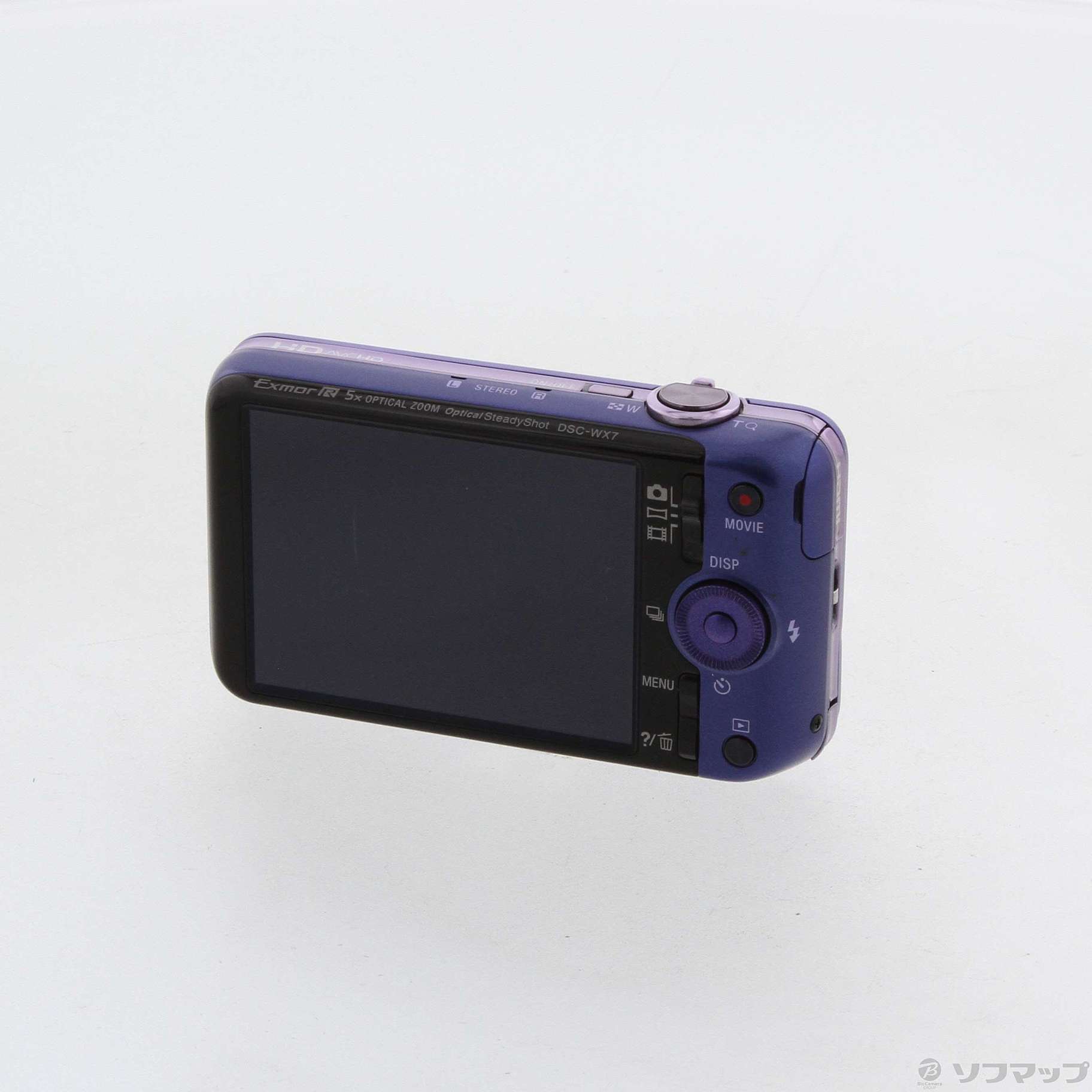 中古】CYBERSHOT DSC-WX7 L (1620万画素／5倍／ブルー／MS Duo／SDXC 