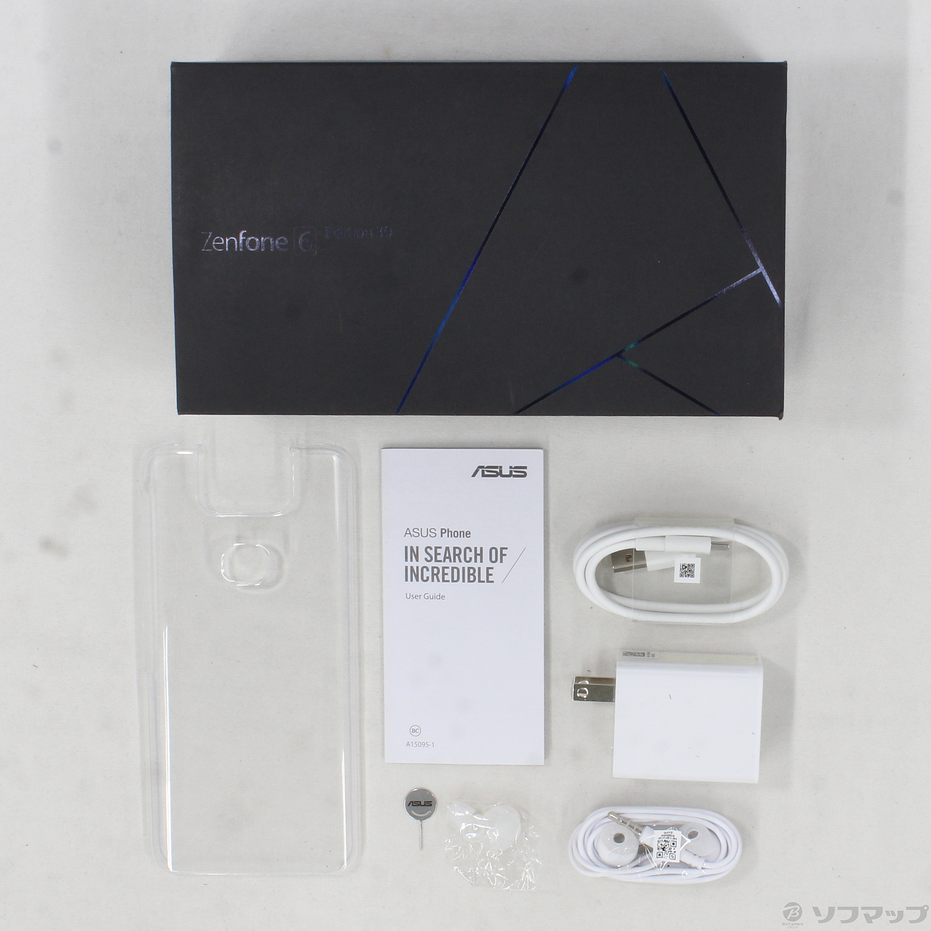 中古】ZenFone 6 Edition 30 512GB マットブラック ZS630KL-BK30ASUS 