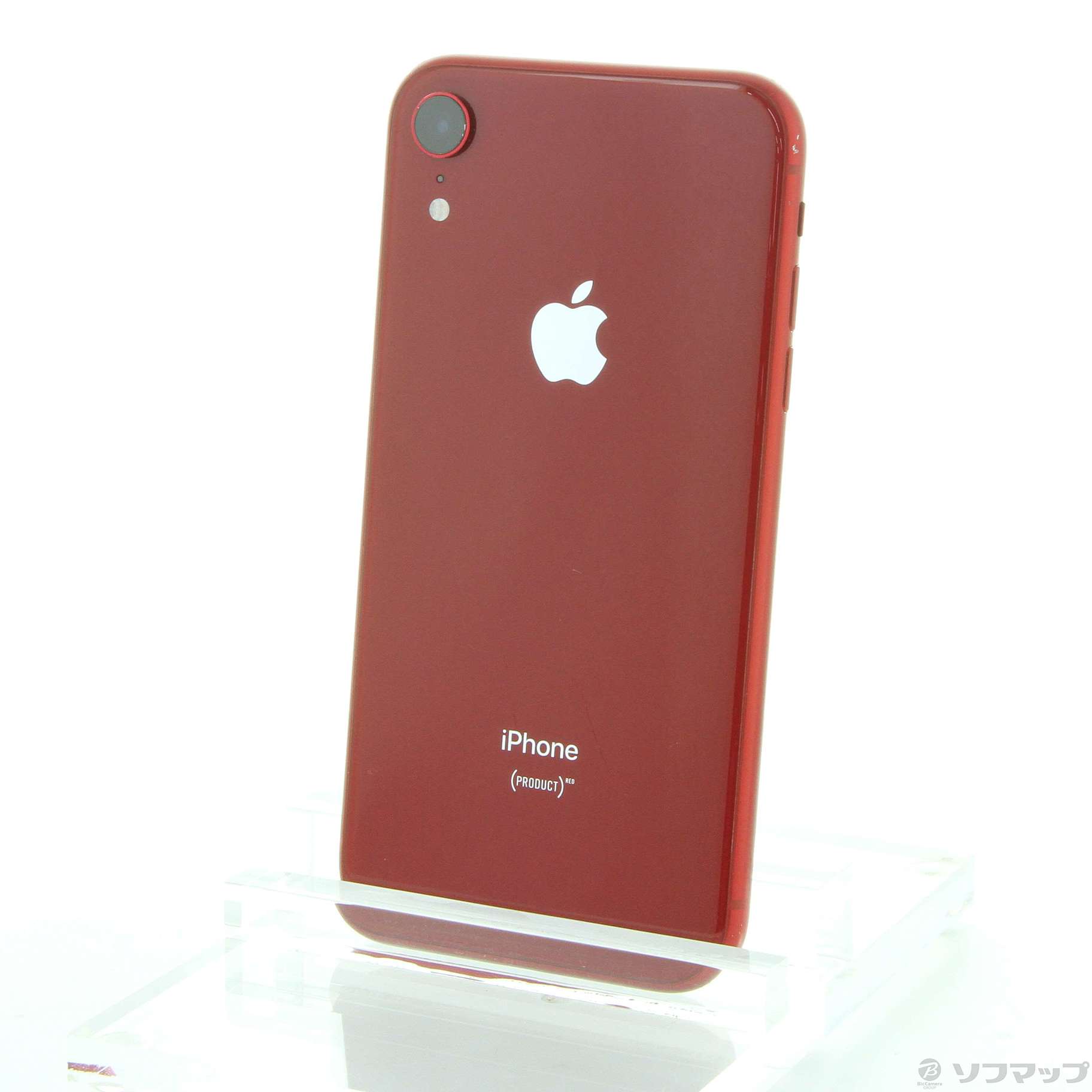 中古】iPhoneXR 64GB プロダクトレッド MT062J／A SIMフリー ◇07/14 