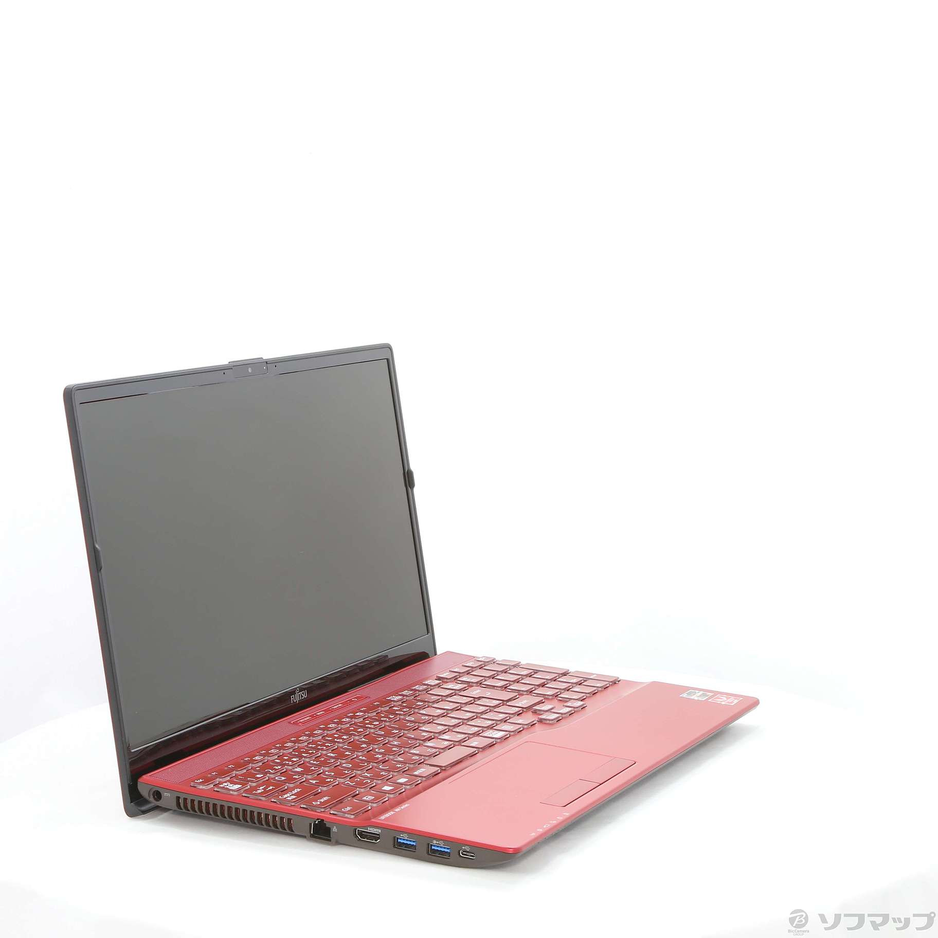 〔展示品〕 LIFEBOOK AH43／E3 FMVA43E3R ガーネットレッド 〔Windows 10〕 ◇04/06(火)新入荷！