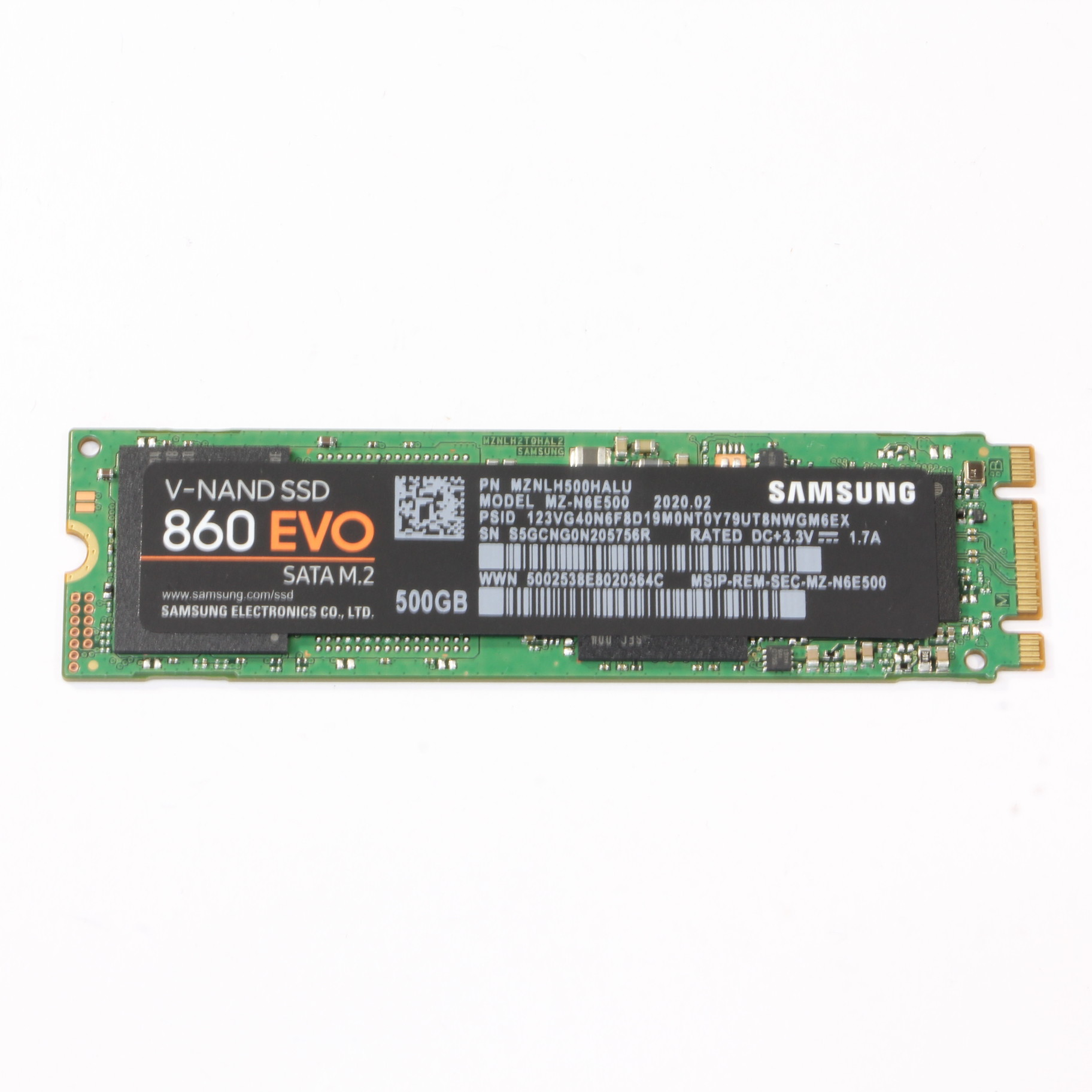 中古】〔展示品〕 SSD 860 EVO M.2 MZ-N6E500B／IT [2133032217752 ...