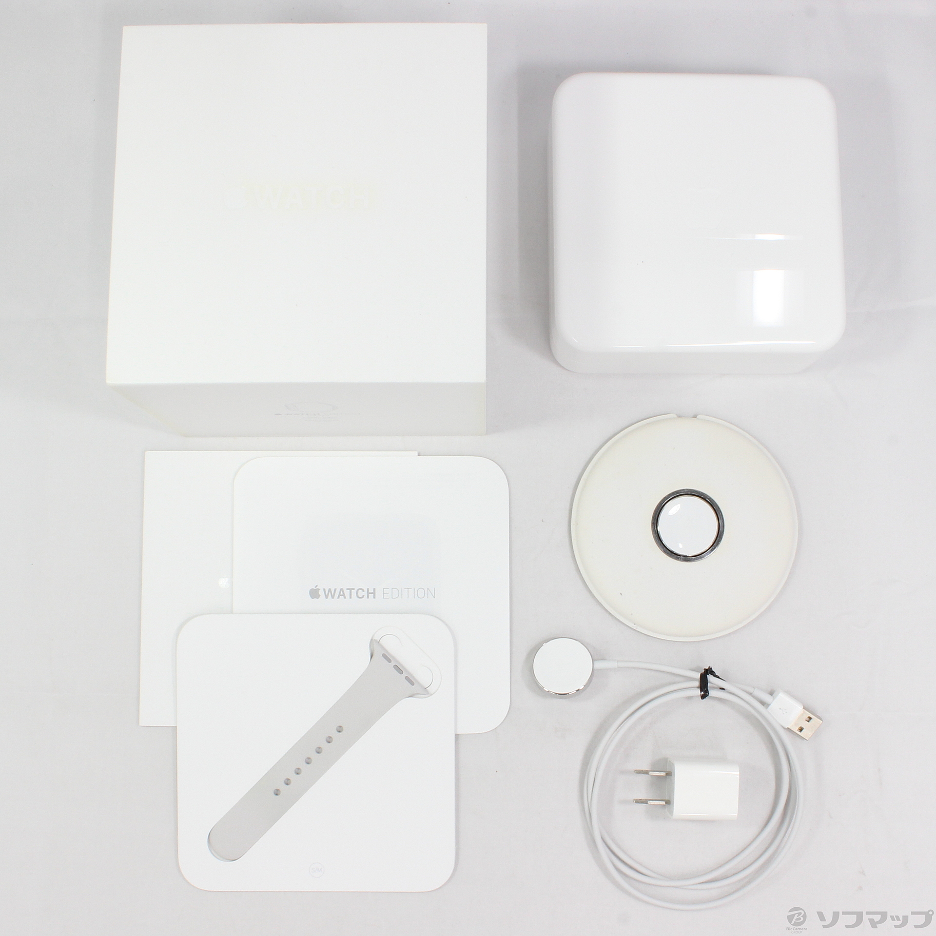 中古】Apple Watch Series 2 Edition 42mm ホワイトセラミックケース