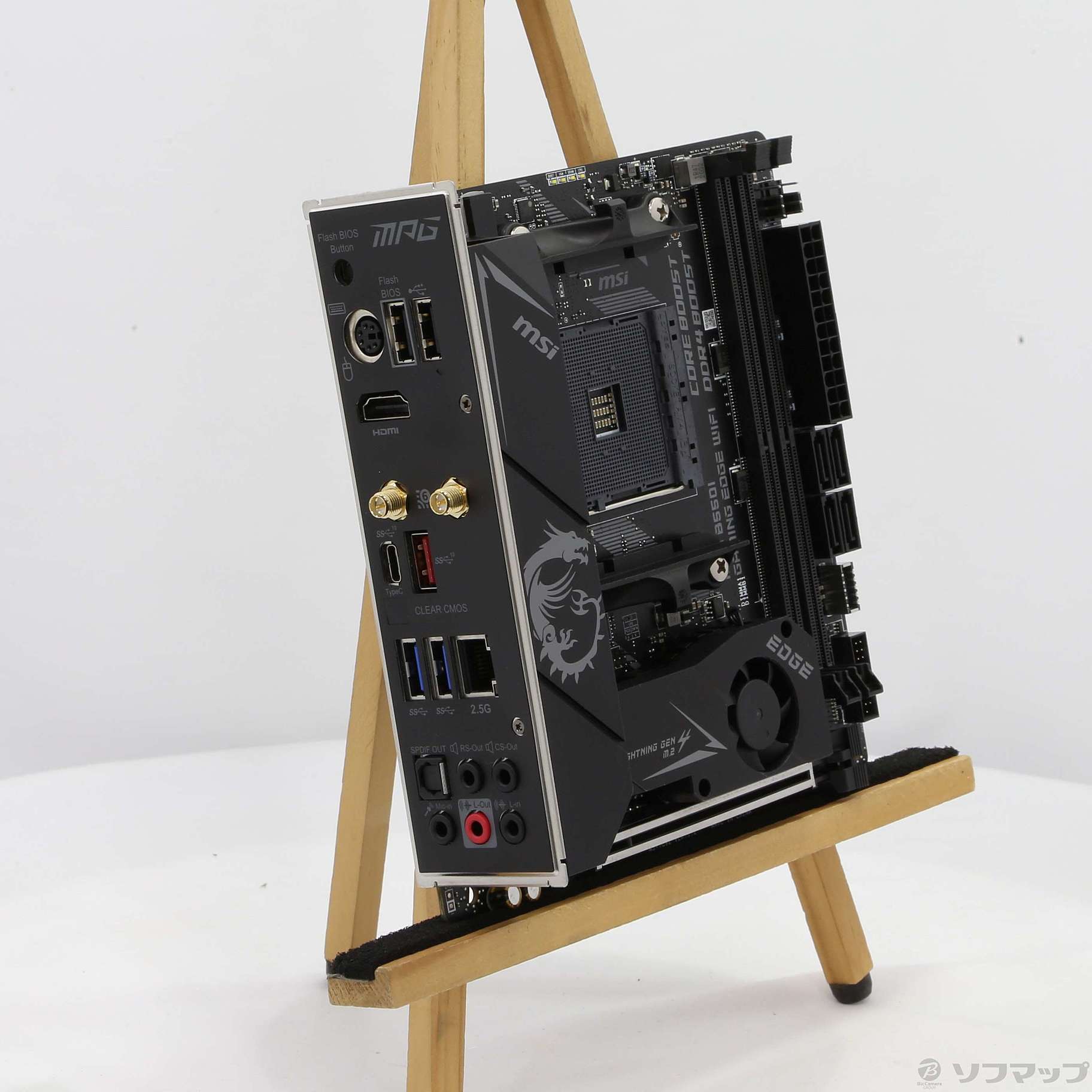 新古品 MSI B550I GAMING EDGE WIFI