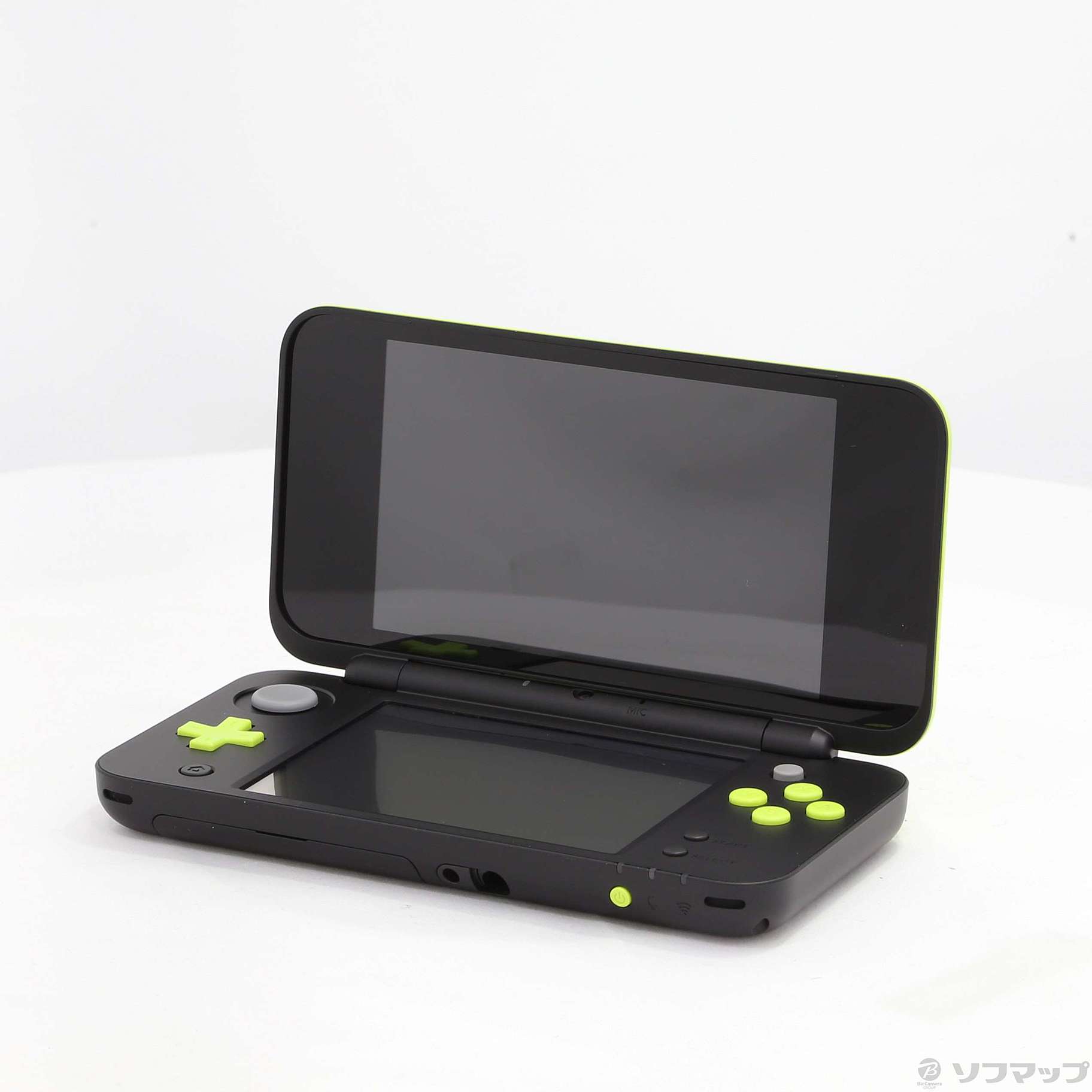 中古】Newニンテンドー2DS LL ブラック×ライム [2133032257253 