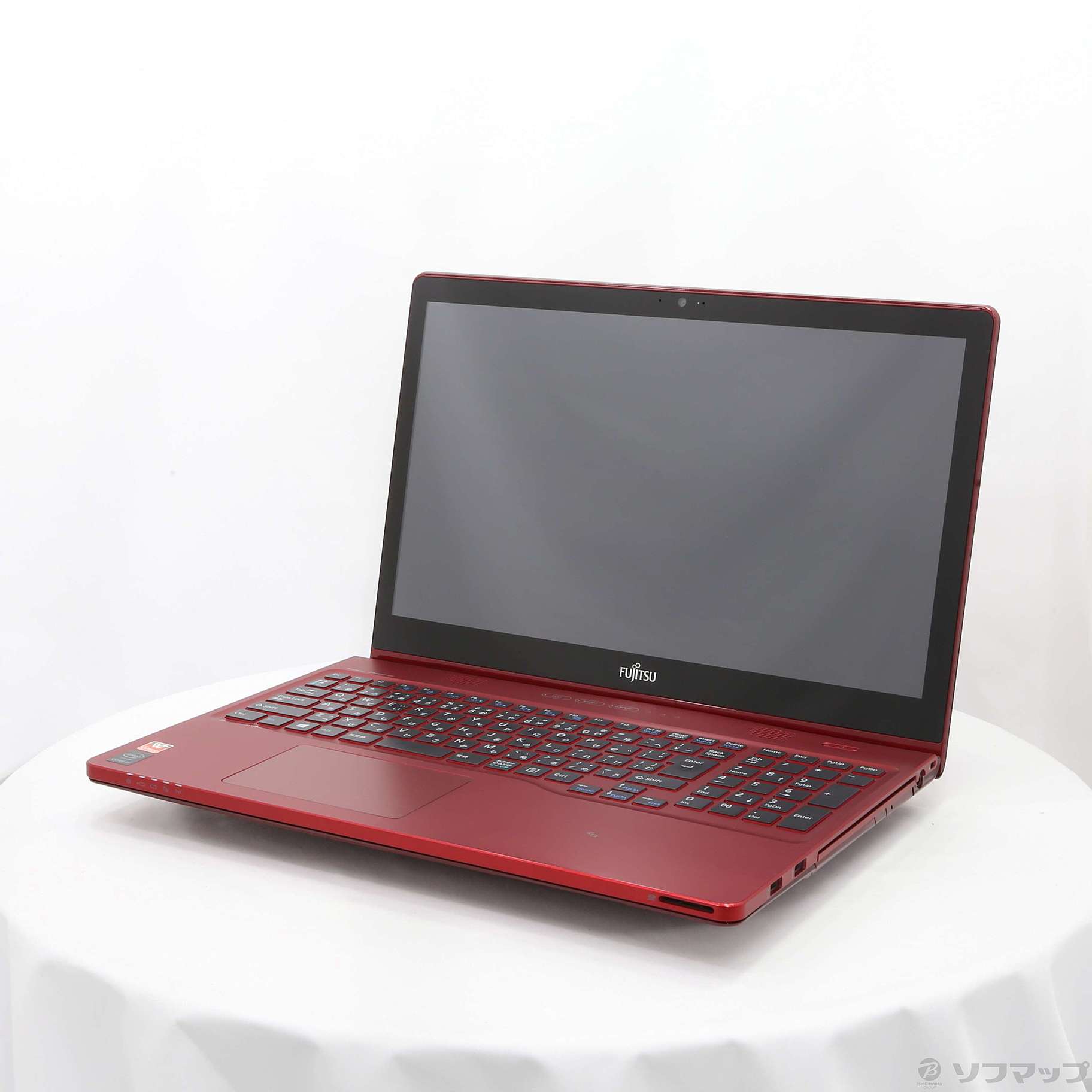 中古】LIFEBOOK AH77／S FMVA77SR ガーネットレッド [2133032260550