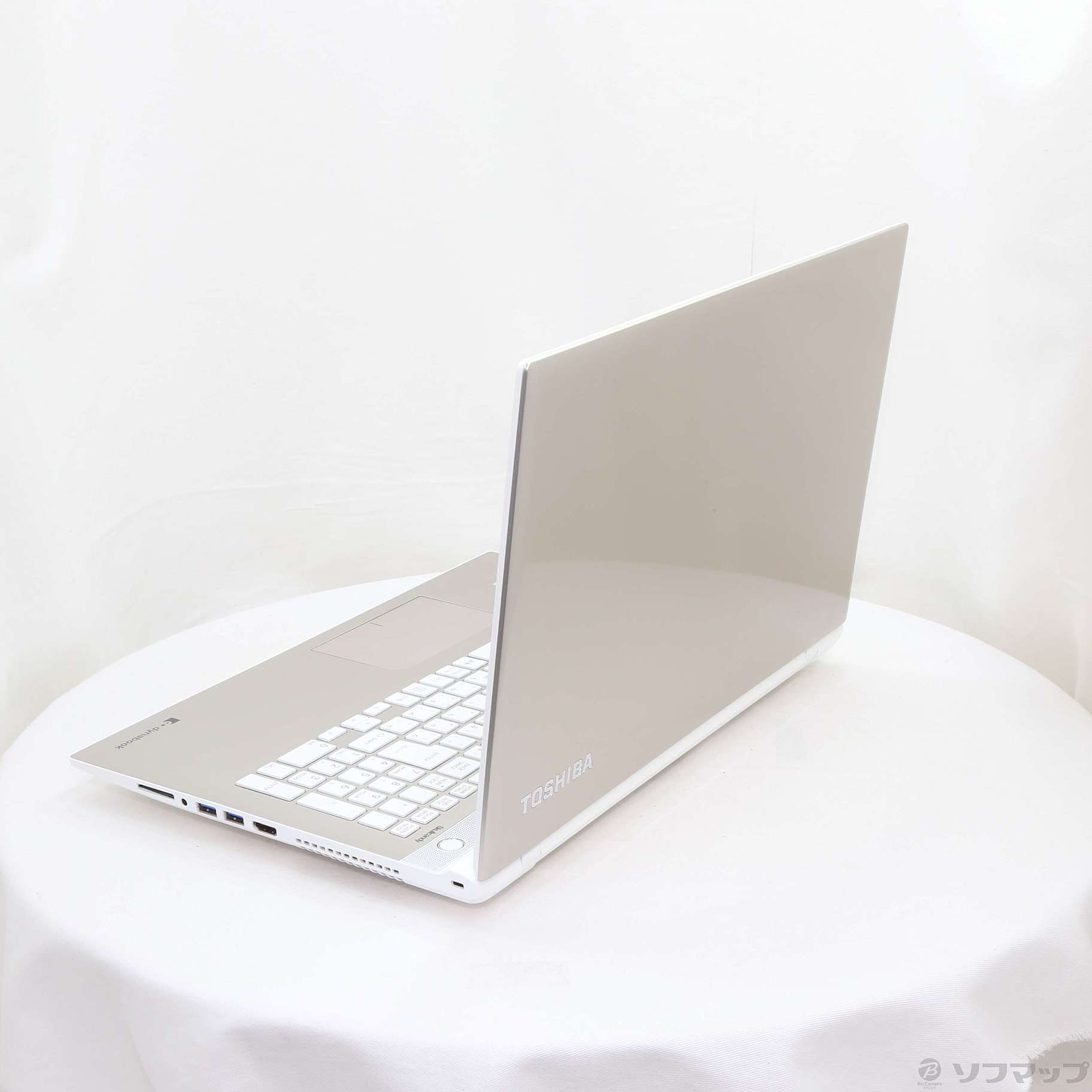 中古】dynabook T45／UGY PT45UGY-SWA サテンゴールド 〔Windows 10