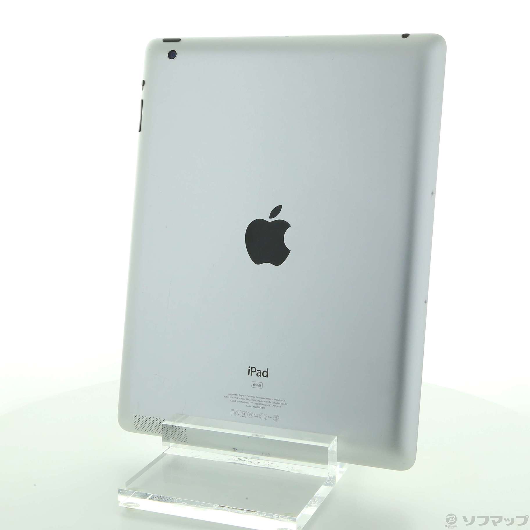 中古品（難あり）〕 iPad 第3世代 64GB ホワイト MD330J／A Wi-Fi｜の通販はソフマップ[sofmap]