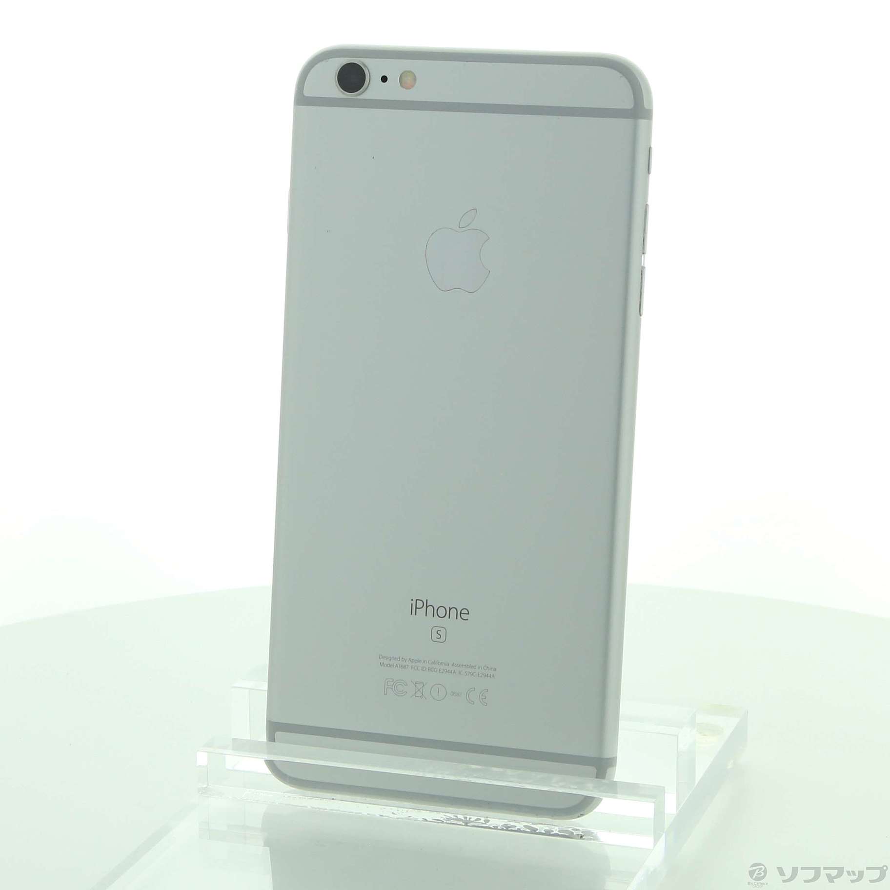 中古】iPhone6s Plus 64GB シルバー MKU72J／A SoftBank