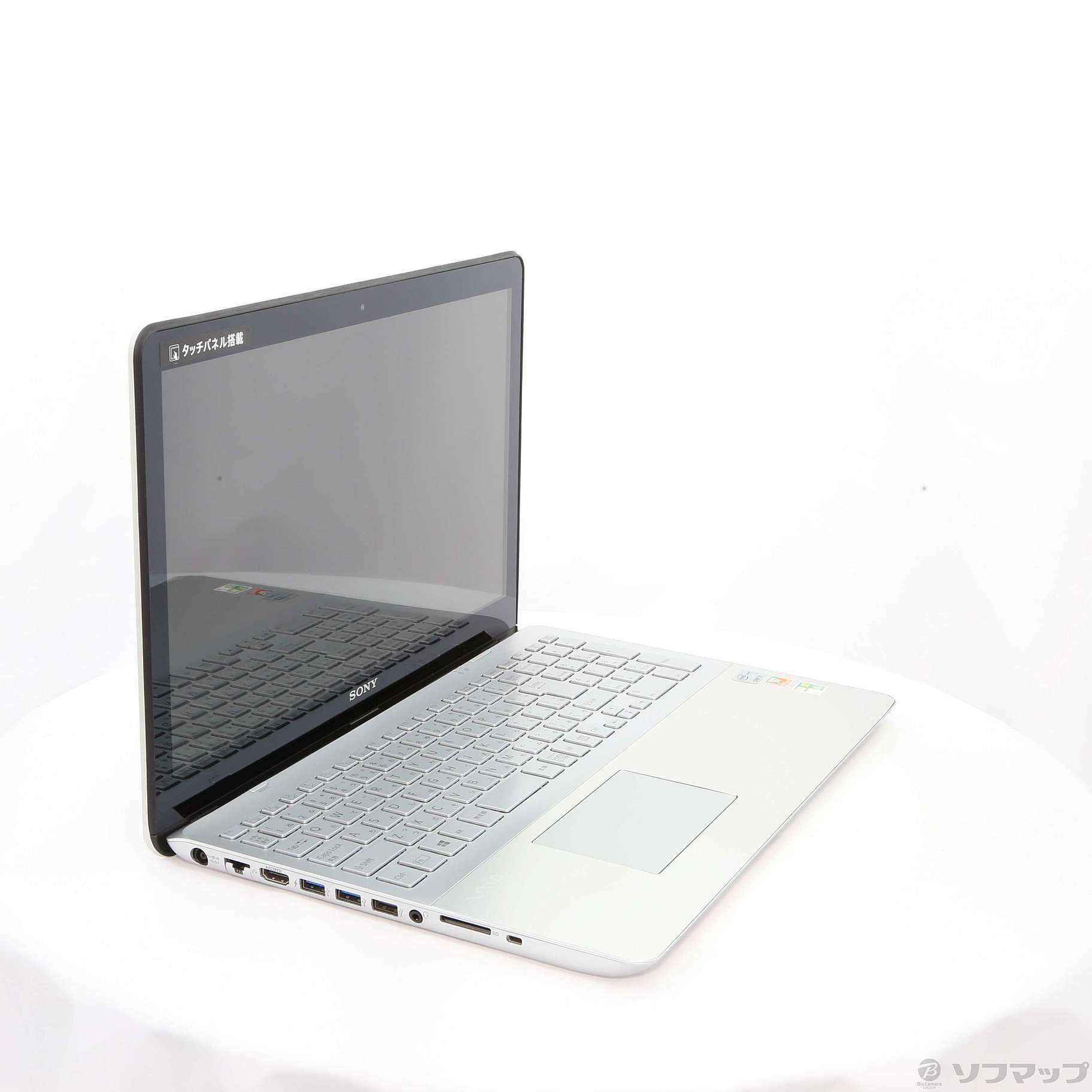 中古】格安安心パソコン VAIO Fit 15 SVF15A18CJS シルバー ◇06/05(土