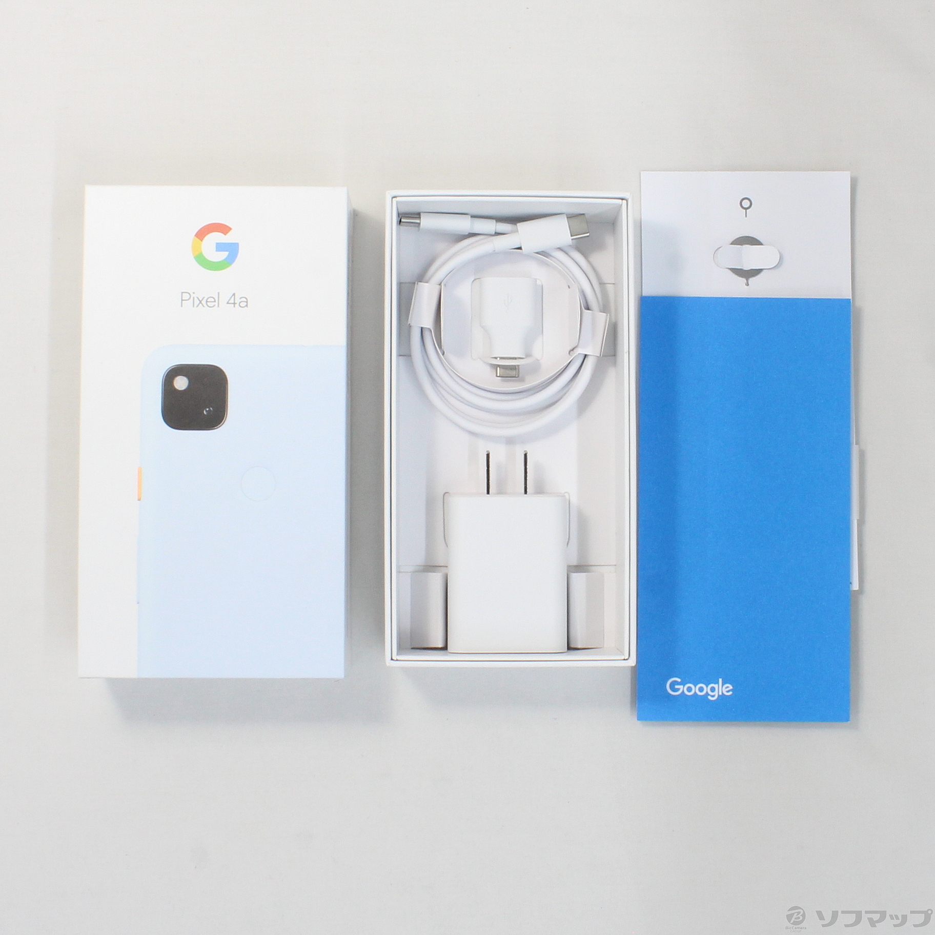 中古】Google Pixel 4a 128GB ベアリーブルー G025M SIMフリー
