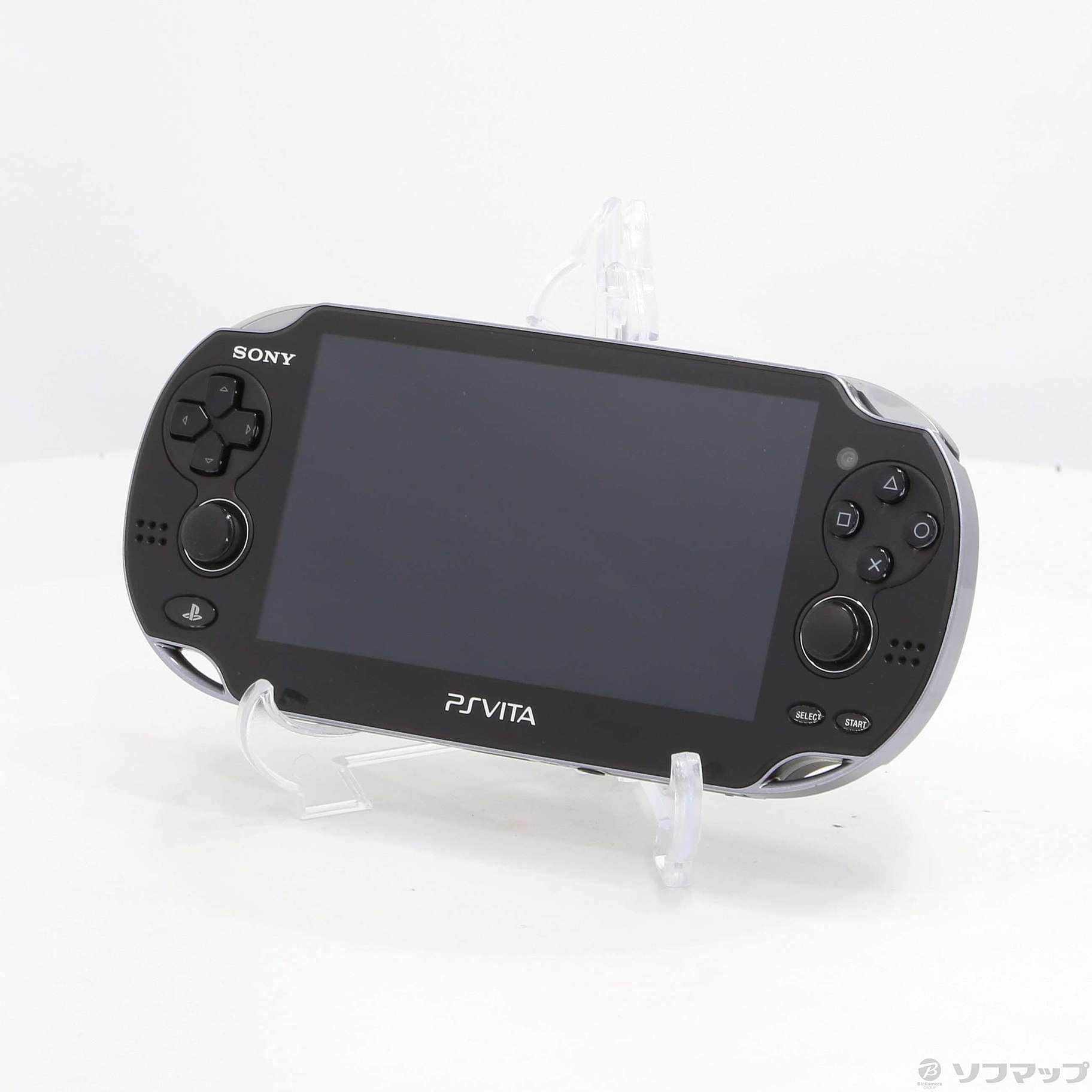 中古】PlayStation Vita 3G／WI-FIモデル クリスタルブラックPCH 