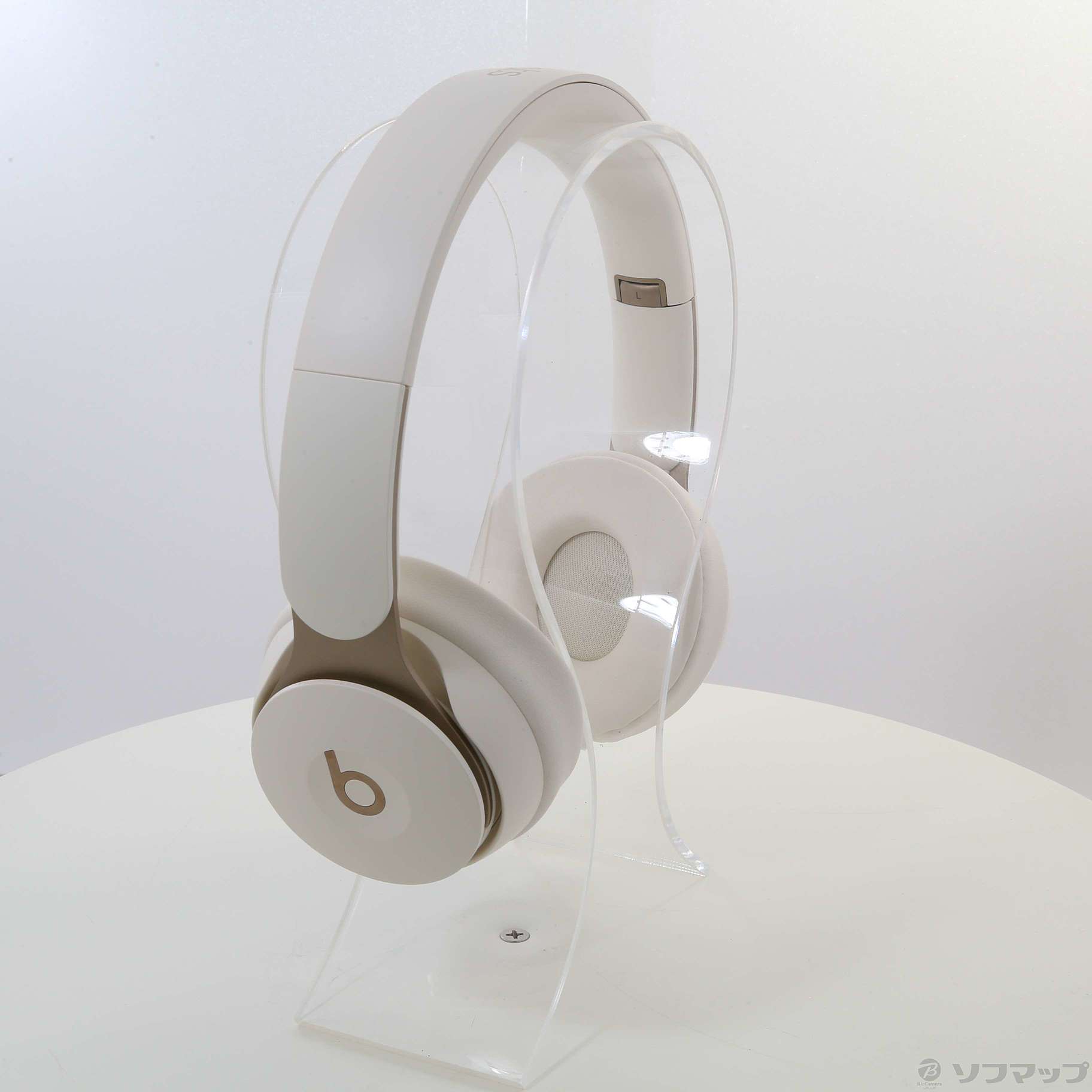 Beats by Dr Dre Solo Pro MRJ72PA/A アイボリー Beats by Dr. Dre Solo Pro On Ear Wireless Headphones - Ivory