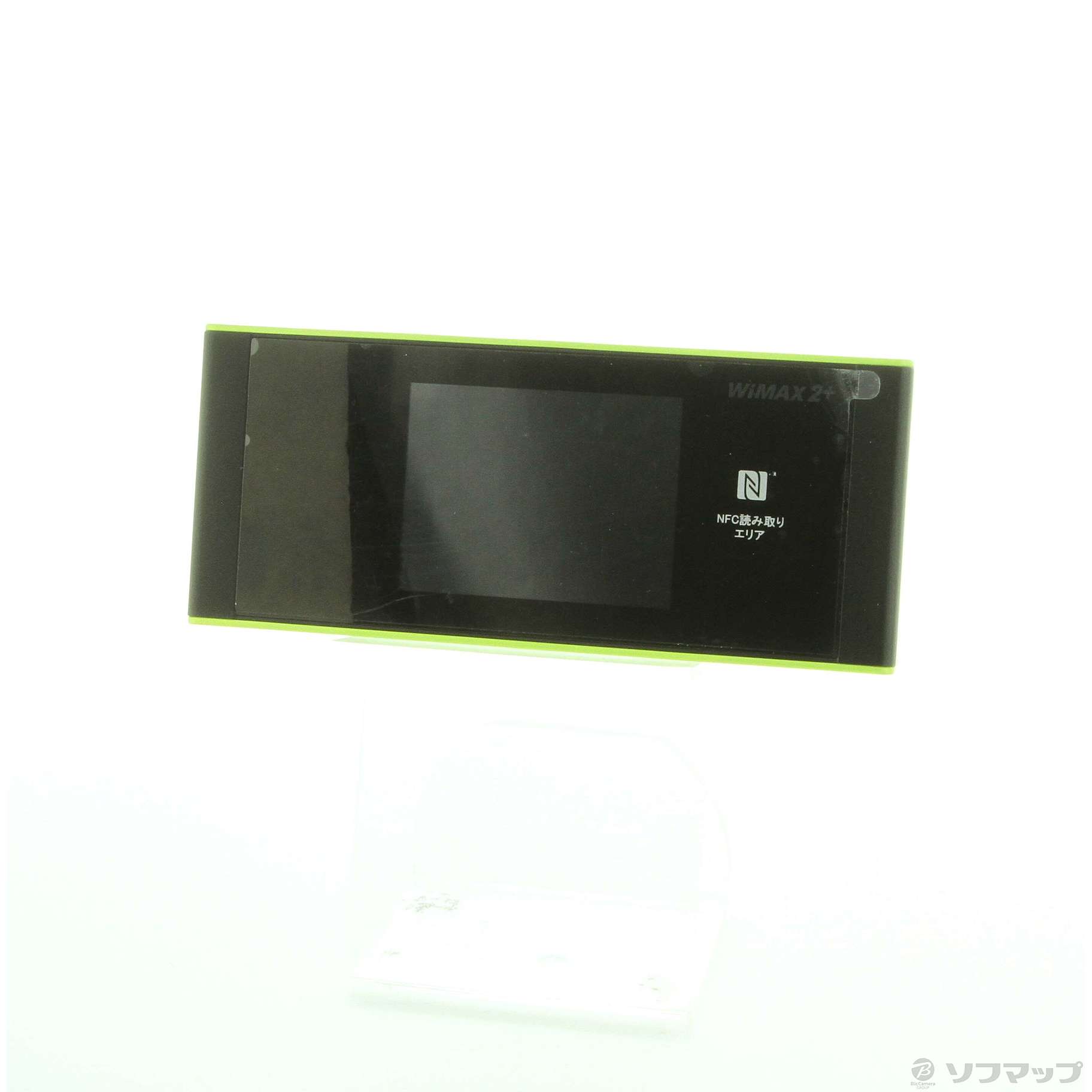 中古】Speed Wi-Fi NEXT W05 HWD36SKU ブラック×ライム UQ