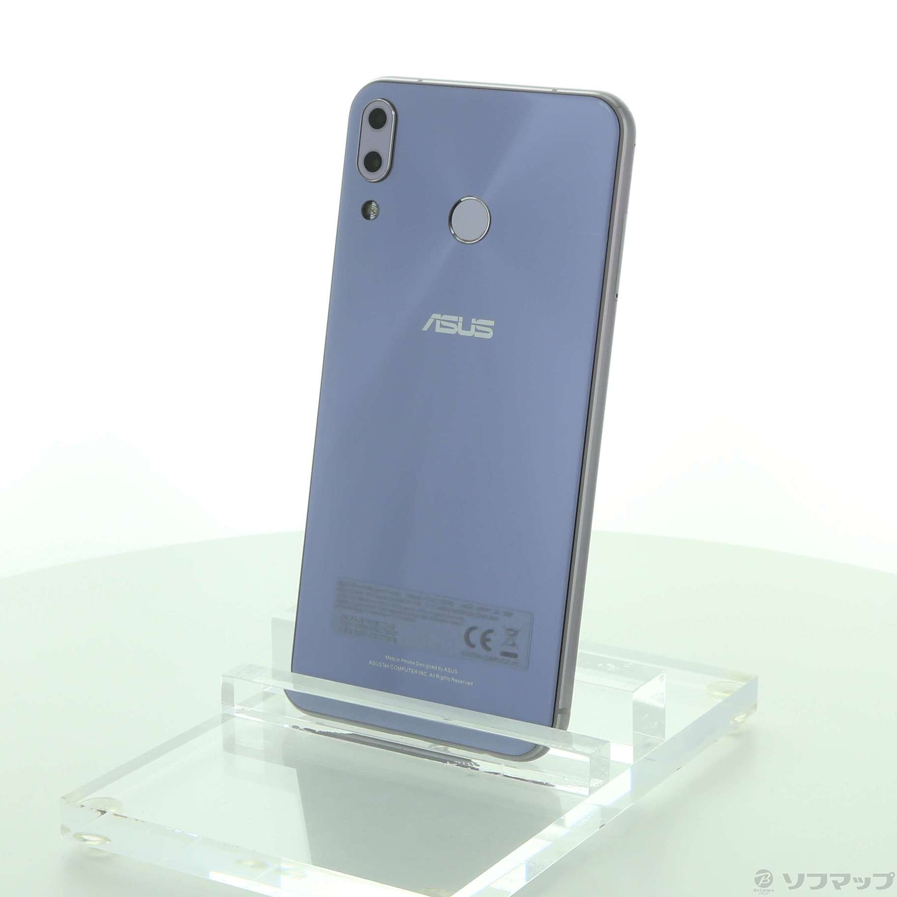 中古】ZenFone 5Z 128GB スペースシルバー ZS620KL-SL128S6 SIMフリー