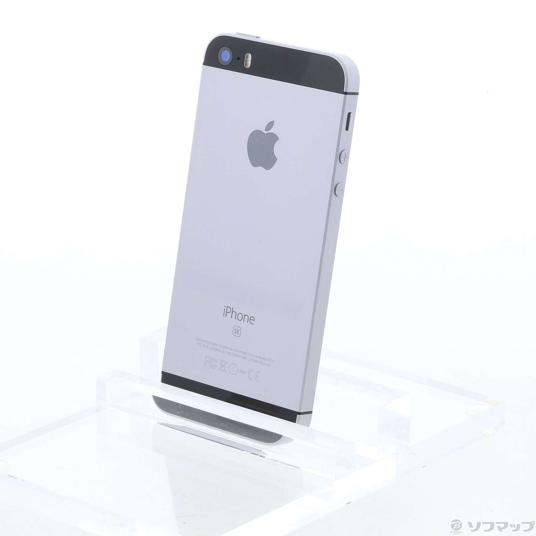 中古】iPhone SE 16GB スペースグレイ MLLN2J／A SIMフリー