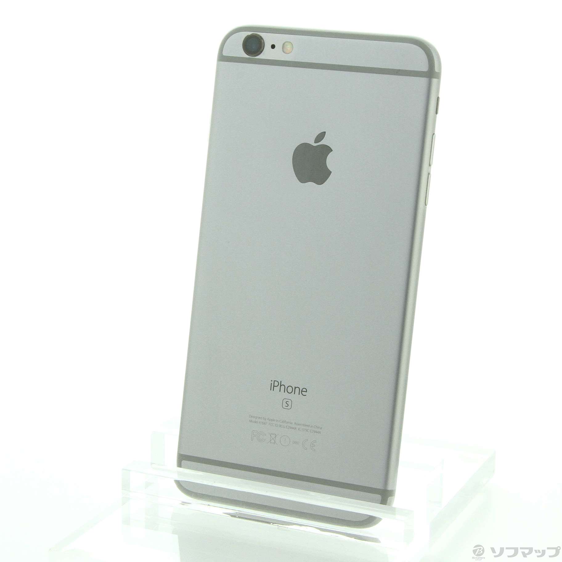中古】iPhone6s Plus 64GB スペースグレイ MKU62J／A SIMフリー 