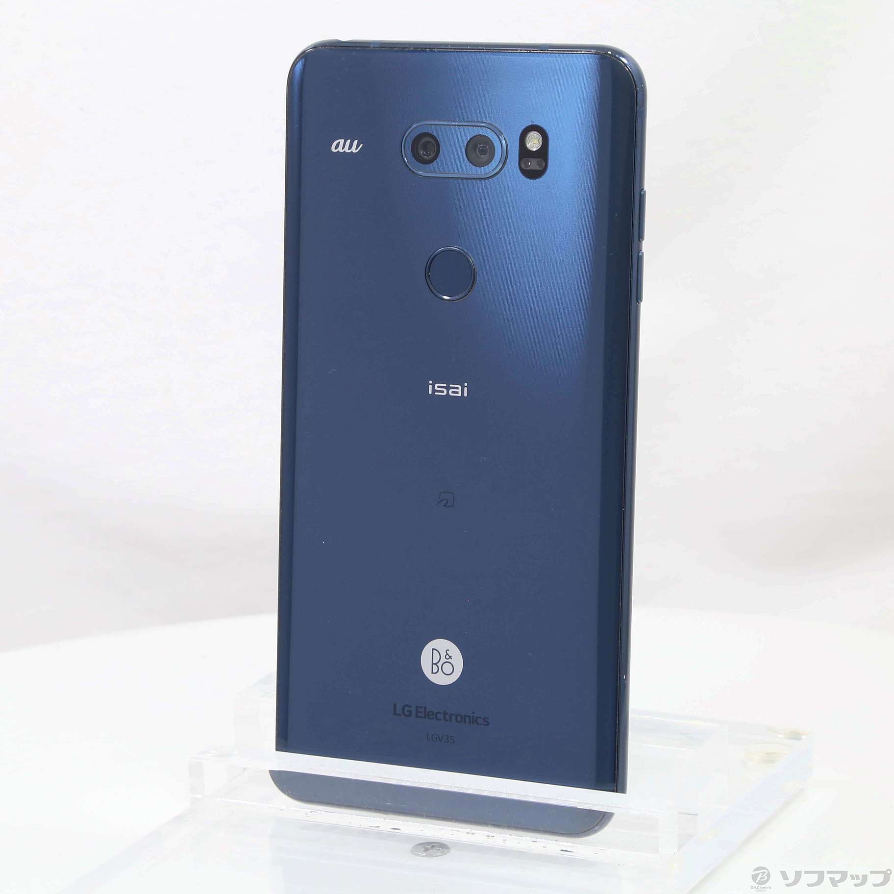 中古 Isai V30 128gb モロッカンブルー Lgv35 Auロック解除simフリー リコレ ソフマップの中古通販サイト