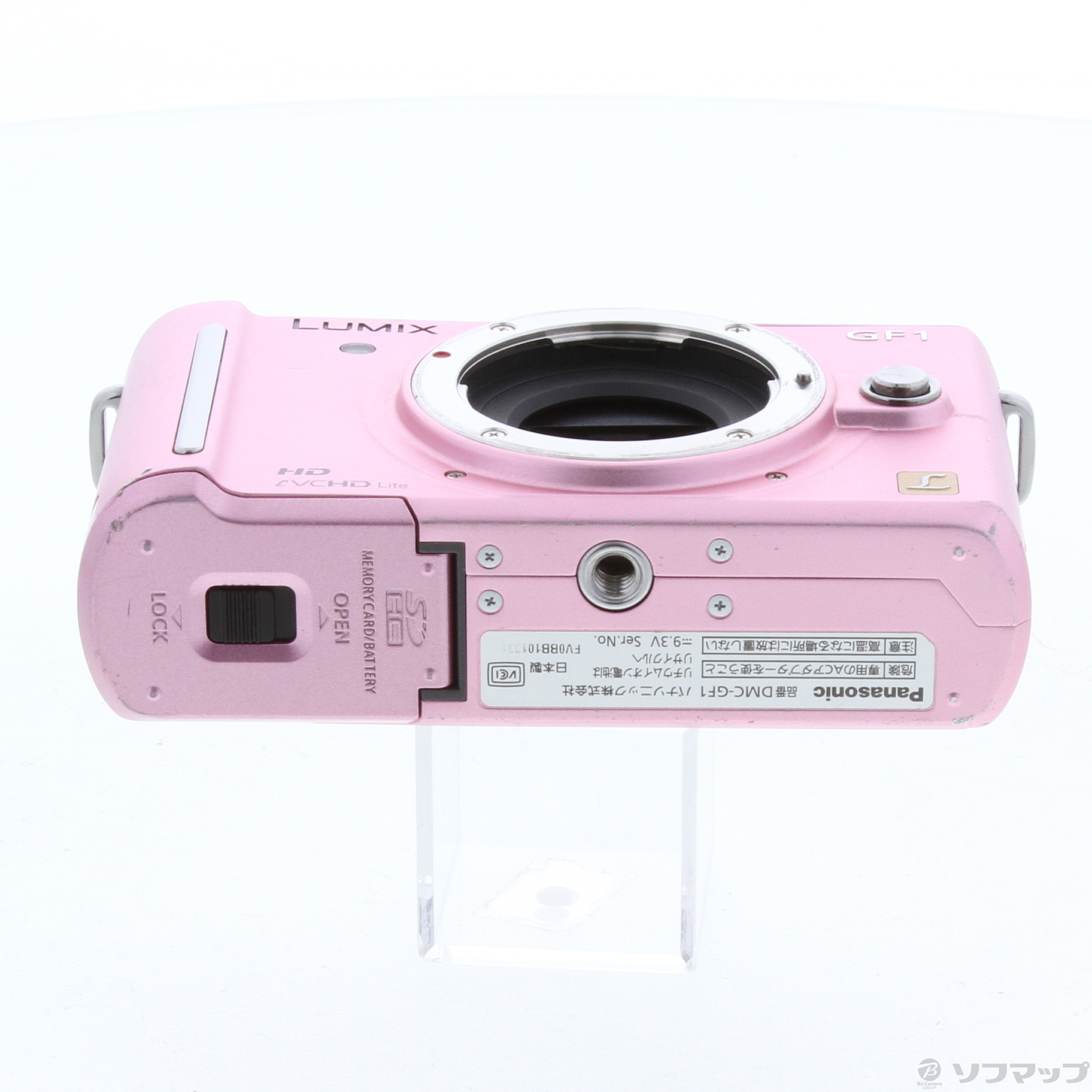 中古】LUMIX DMC-GF1-P (フェアリーピンク) ◇09/19(日)値下げ