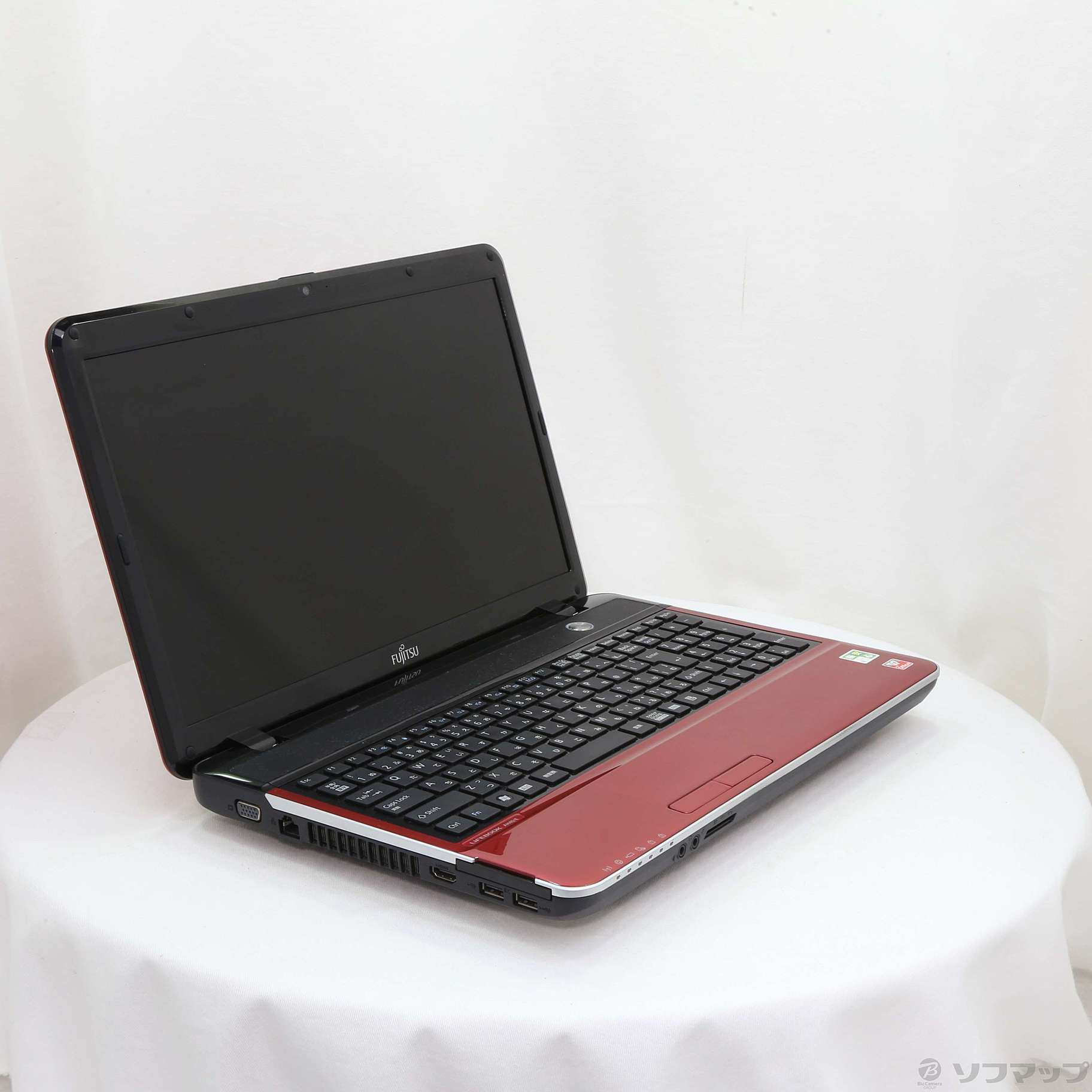 FUJITSU FMVA40ERJ LIFEBOOK AH40/E AMD E -450 1.65GHz 4GB□現状品