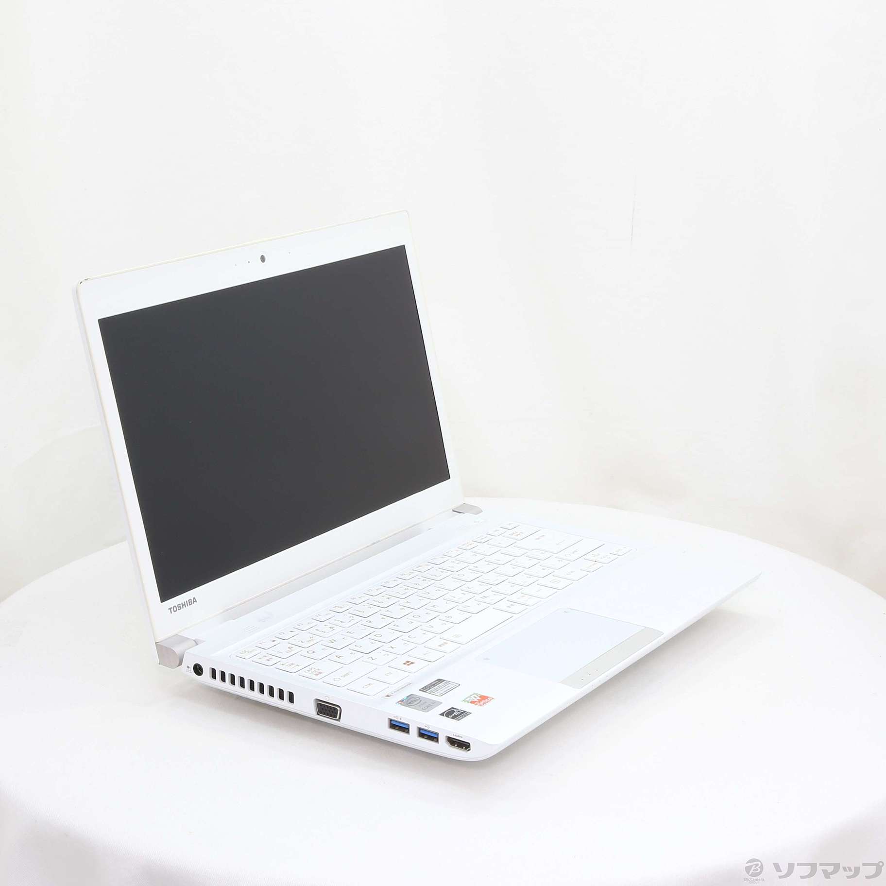 中古】dynabook R83／PB PR83PWP-BHA プレシャスホワイト 