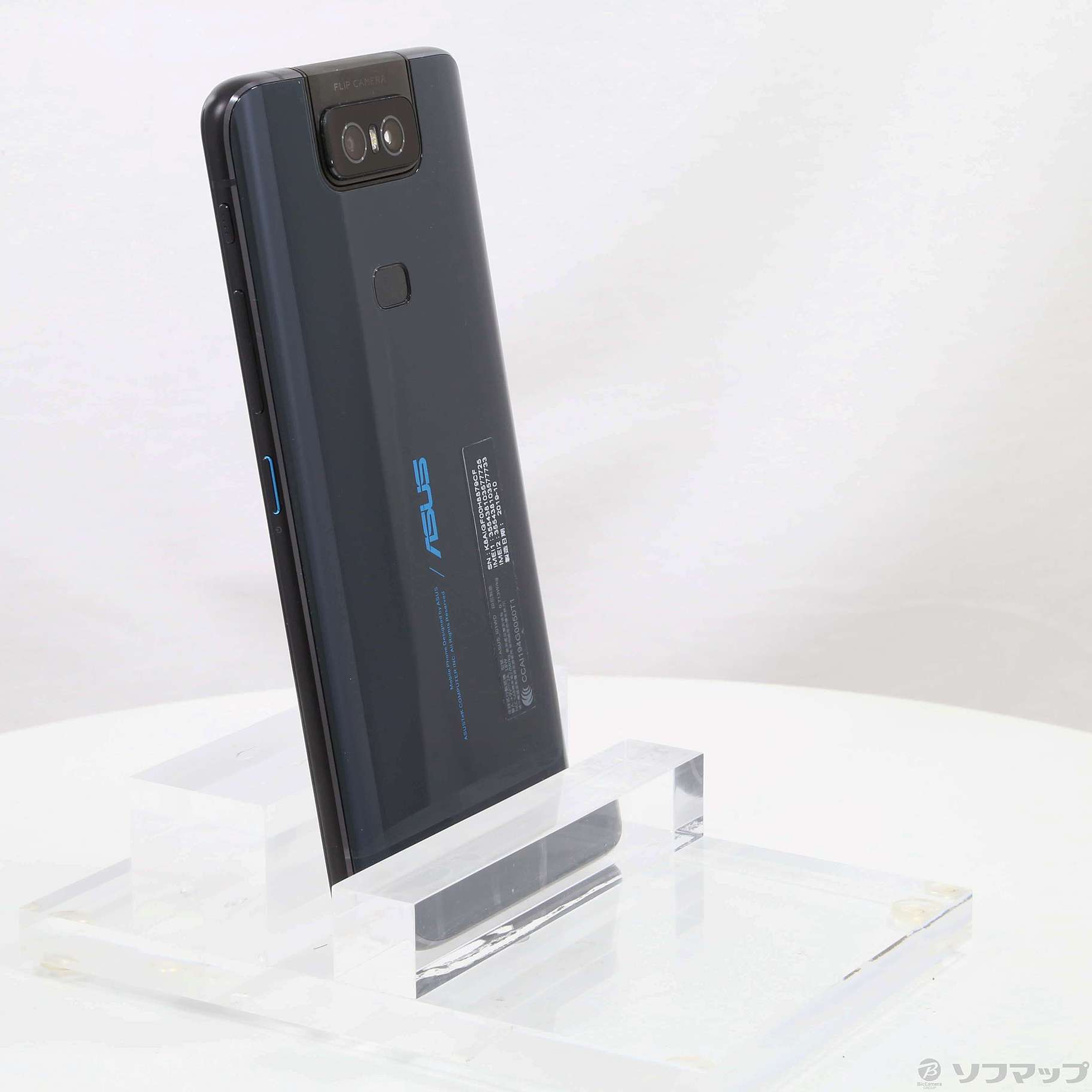 中古】セール対象品 ZenFone 6 256GB ミッドナイトブラック ZS630KL
