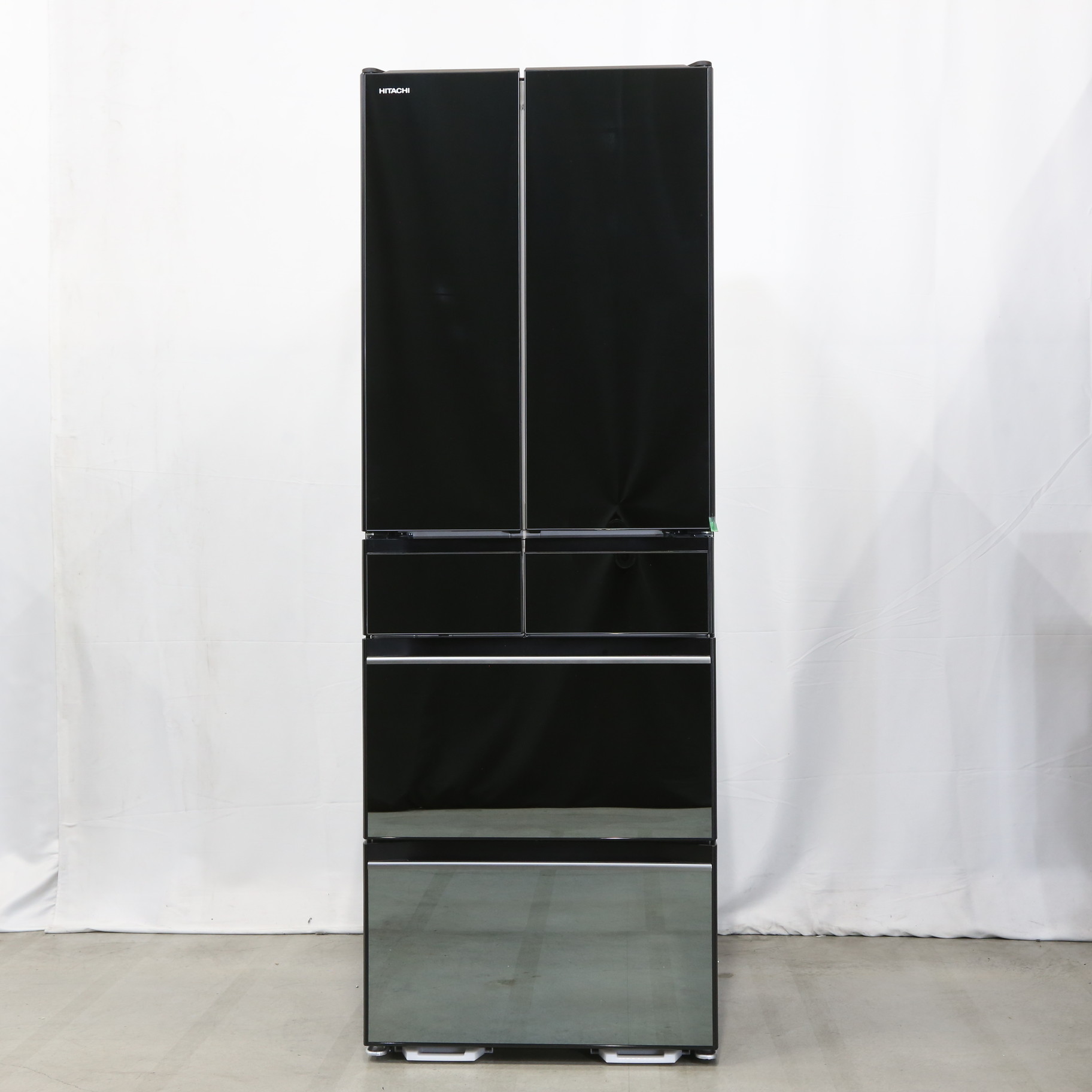 中古】〔展示品〕 冷蔵庫 クリスタルミラー R-HX54R-X ［6ドア