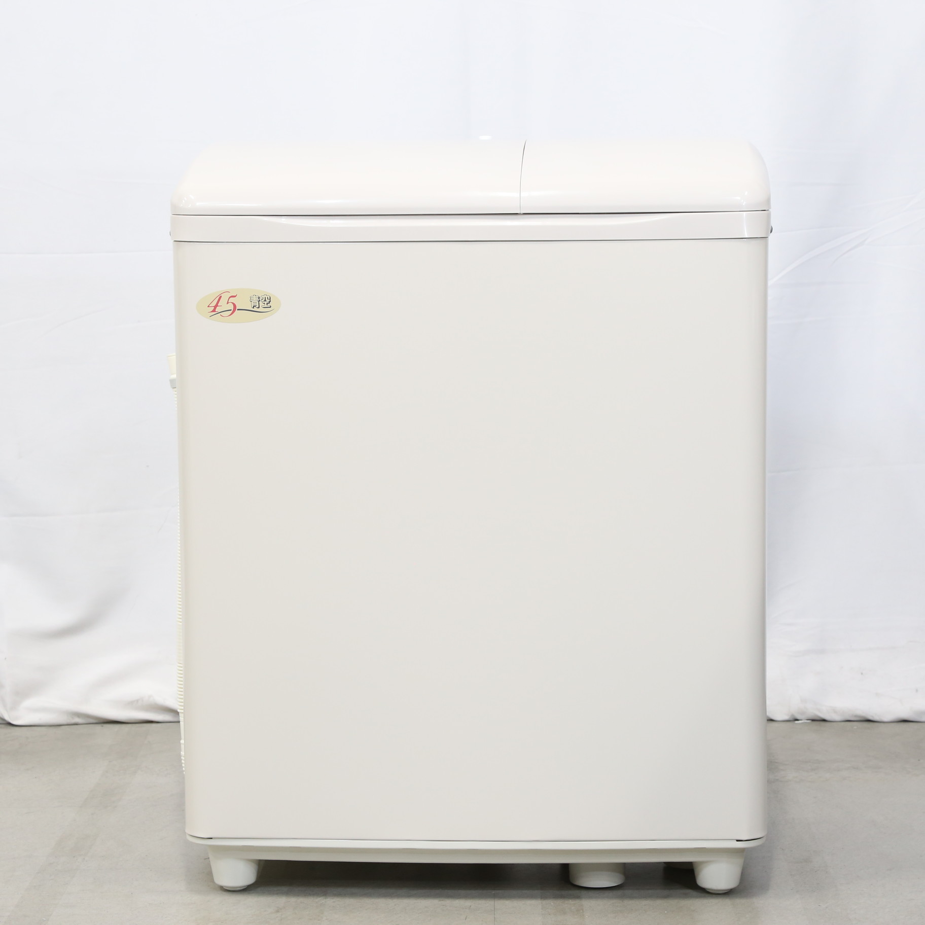 〔展示品〕2槽式洗濯機 青空 パインベージュ PS-H45L-CP ［洗濯4.5kg ／乾燥機能無 ／上開き］