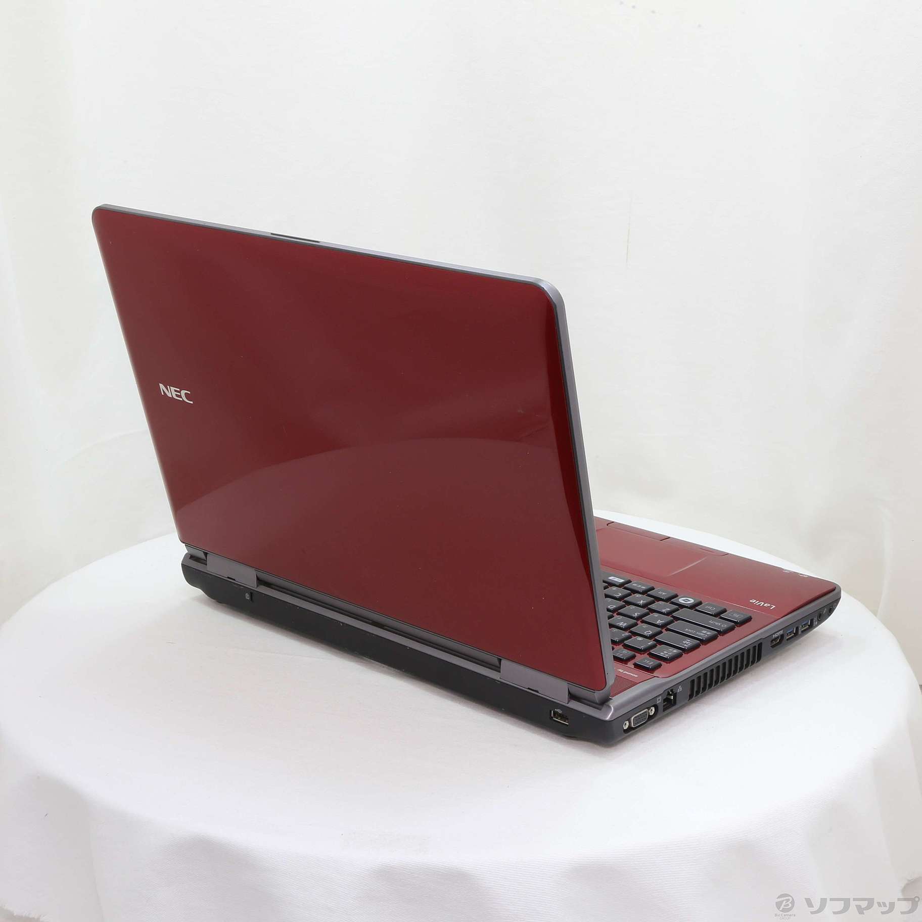 格安安心パソコン LaVie L PC-LL750ES3KS クリスタルレッド