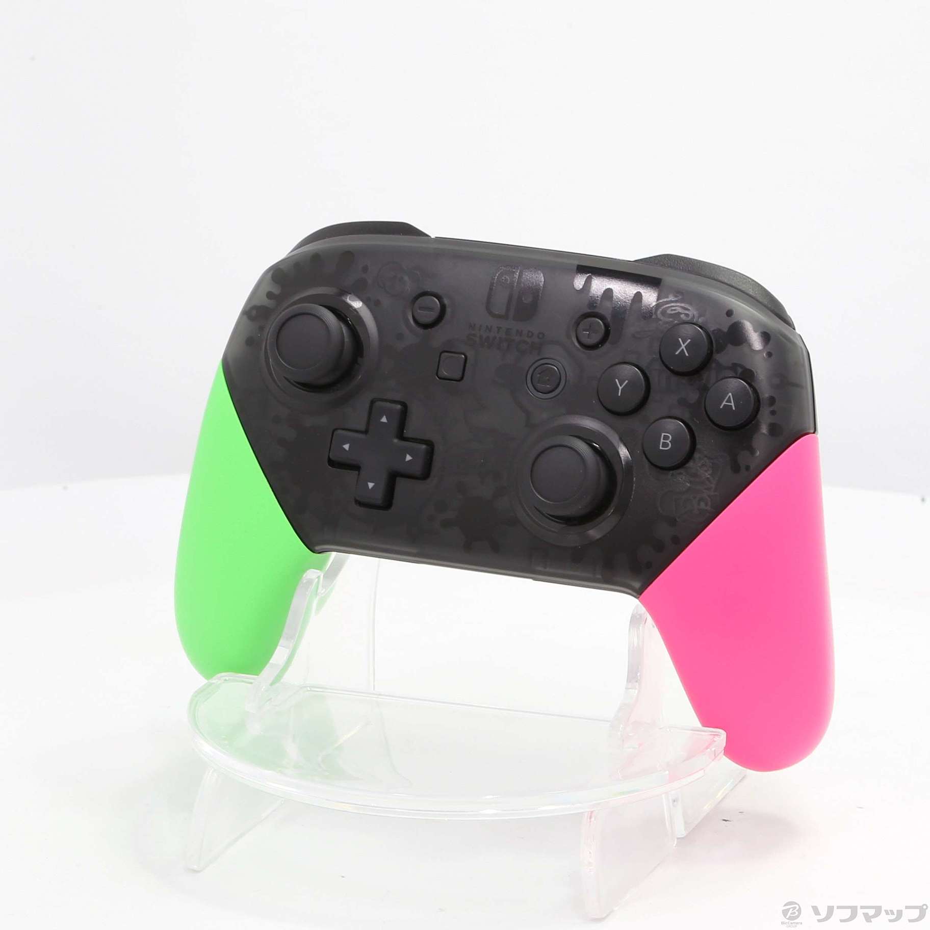 NINTENDO SWITCH PROコントローラー スプラトゥーン2 エテ…