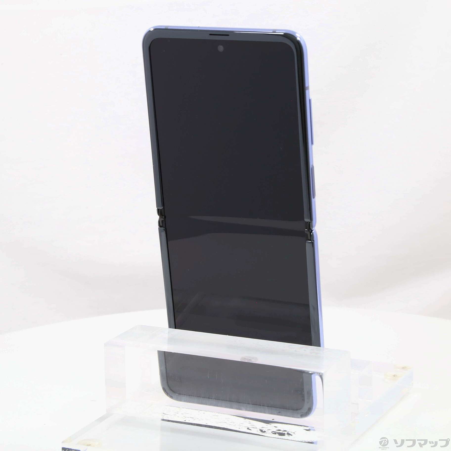 中古】Galaxy Z Flip 256GB ミラーパープル SCV47 auロック解除SIM