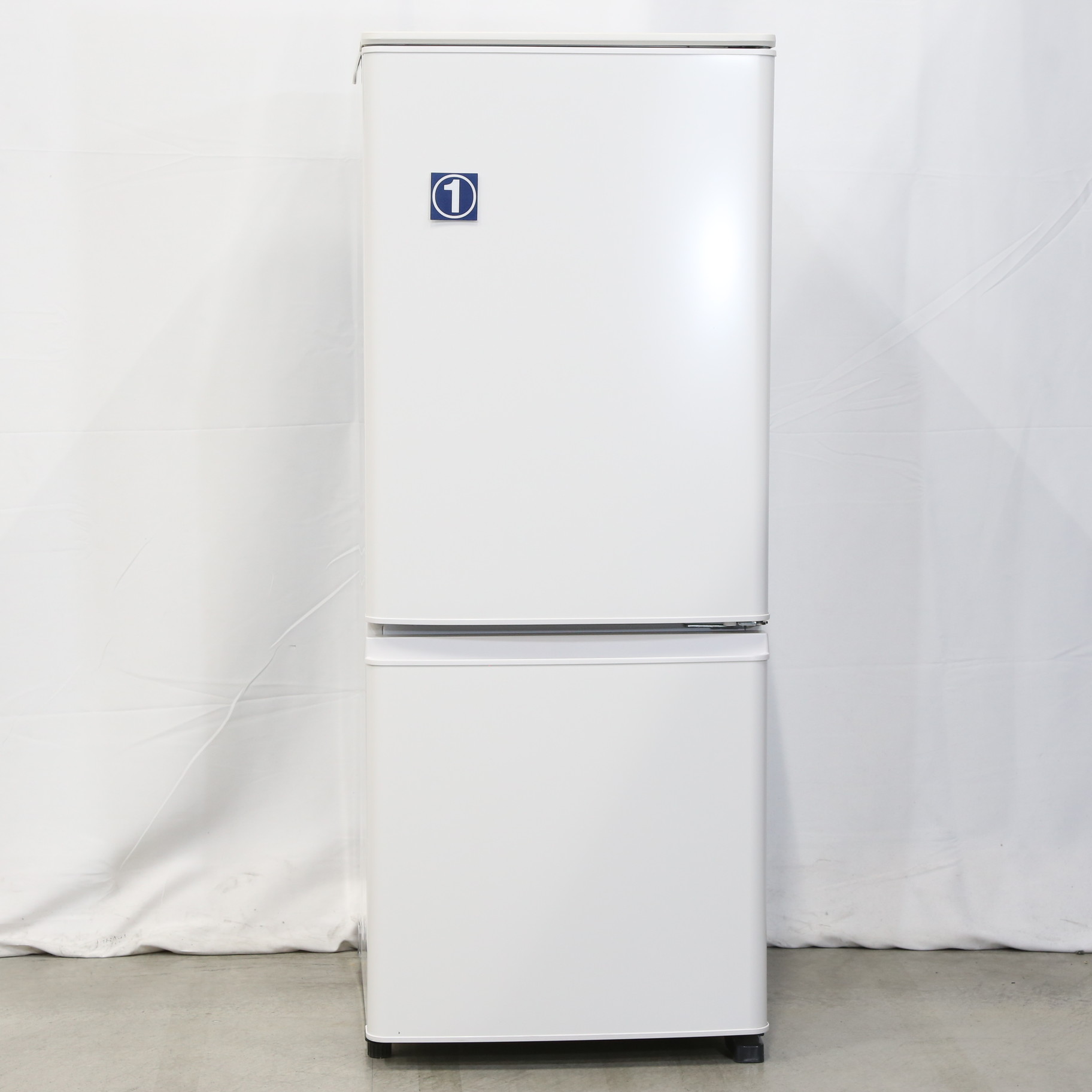 中古】〔展示品〕冷蔵庫 Pシリーズ マットホワイト MR-P15F-W ［2ドア 