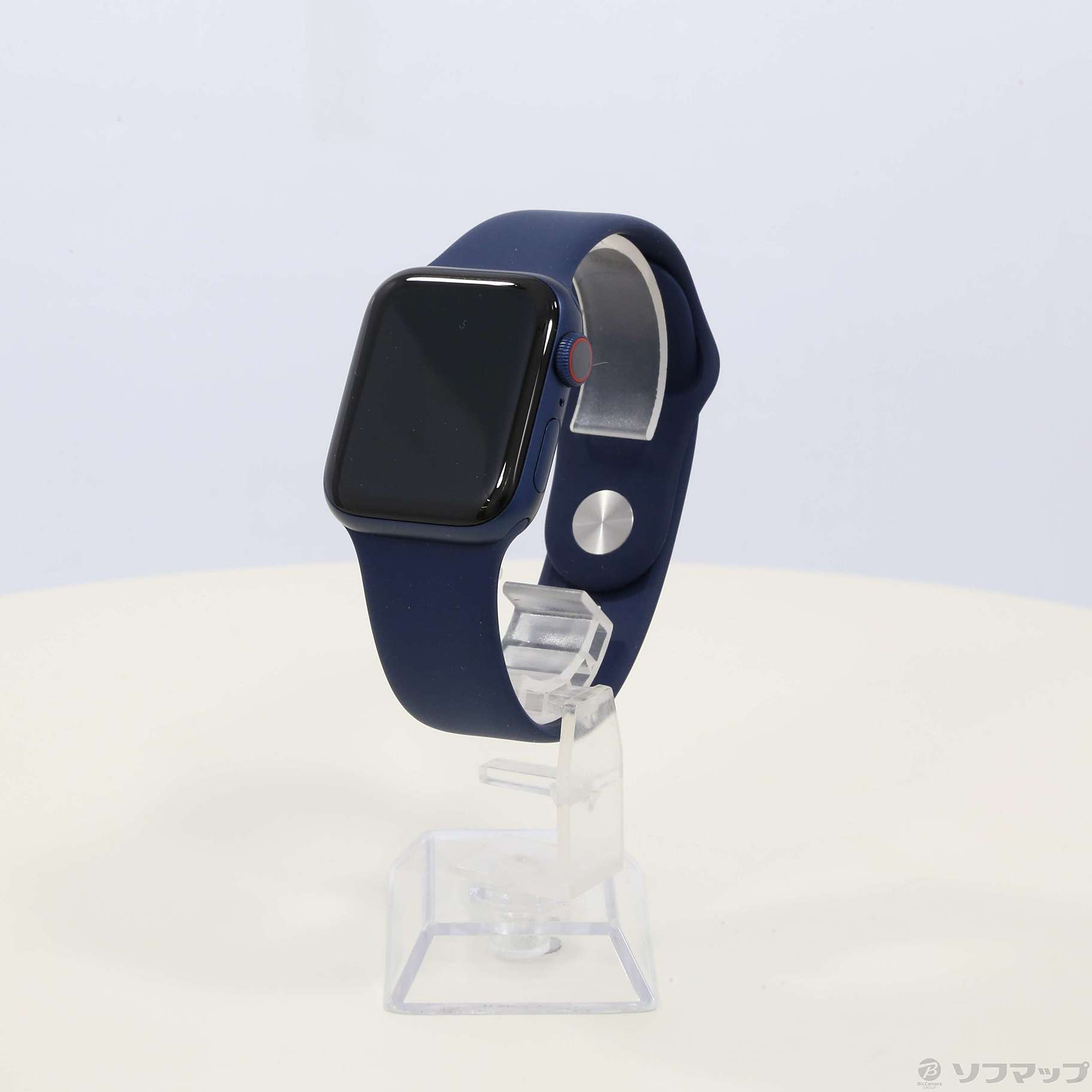 〔展示品〕 Apple Watch Series 6 GPS + Cellular 40mm ブルーアルミニウムケース ディープネイビースポーツバンド