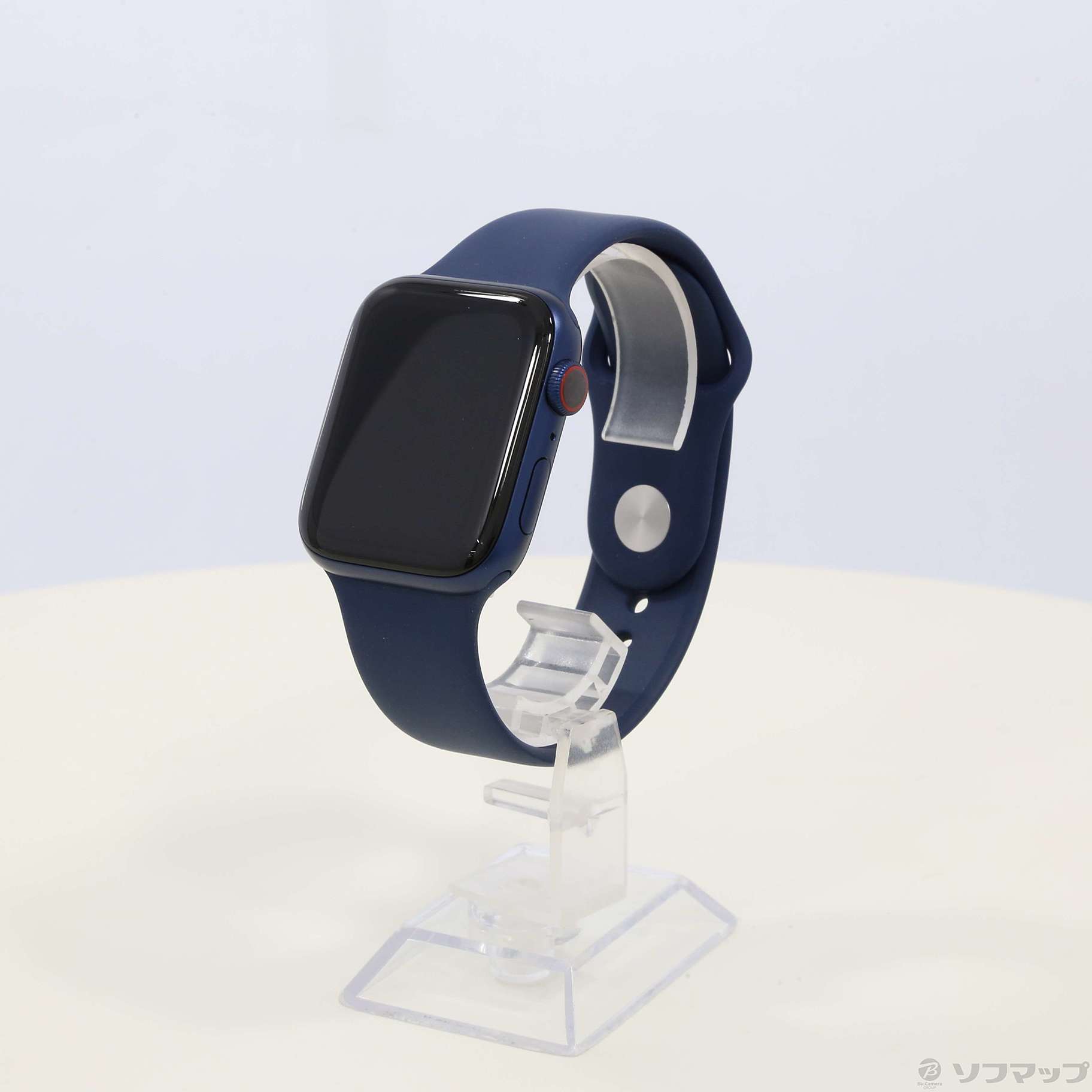 中古】〔展示品〕 Apple Watch Series 6 GPS + Cellular 44mm ブルー