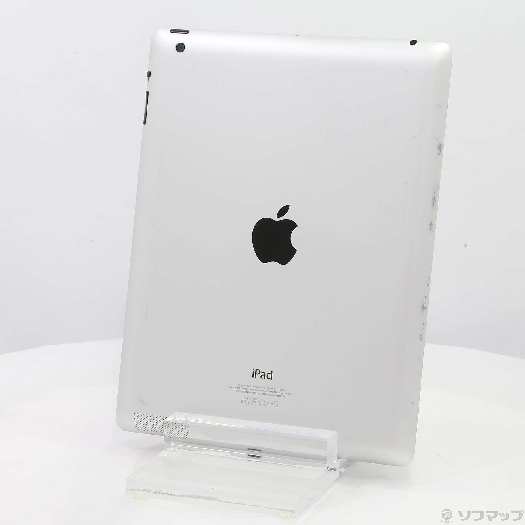 中古】セール対象品 iPad 第4世代 16GB ブラック MD510J／A Wi-Fi