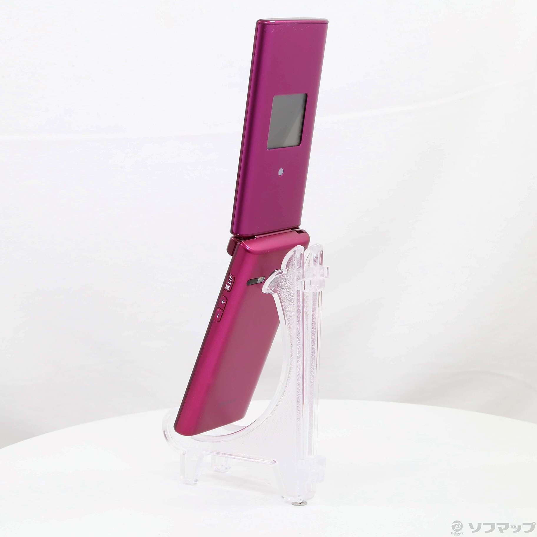 中古】かんたんケータイ KYF38 ワインレッド au [2133032494856