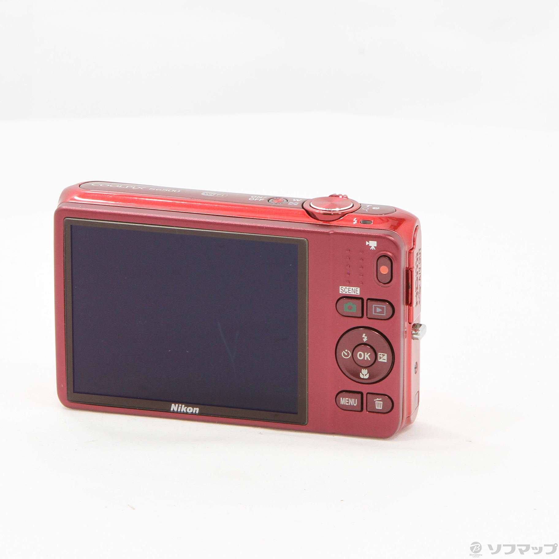 COOLPIX S6500 (1602万画素／12倍／グロッシーレッド／SDXC) ◇09/09(木)値下げ！