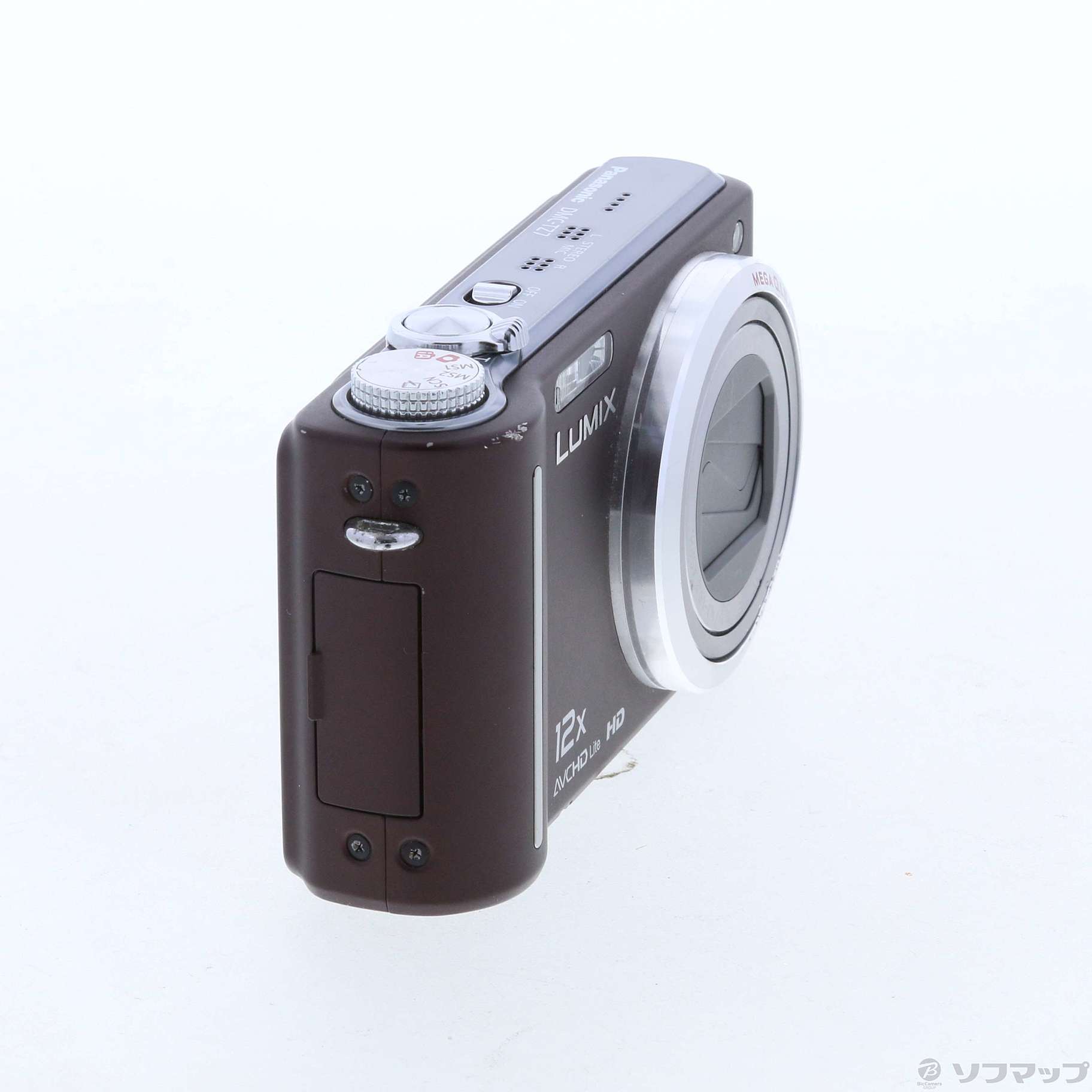 中古】LUMIX DMC-TZ7-T (1010万画素／12倍ズーム／ブラウン 