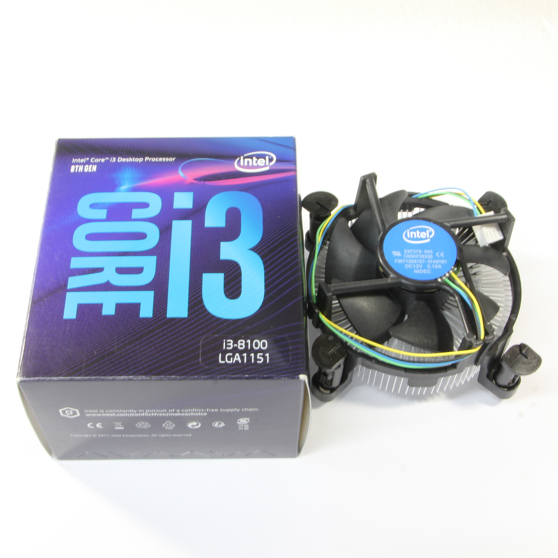 Intel Core i3-8100 動作品