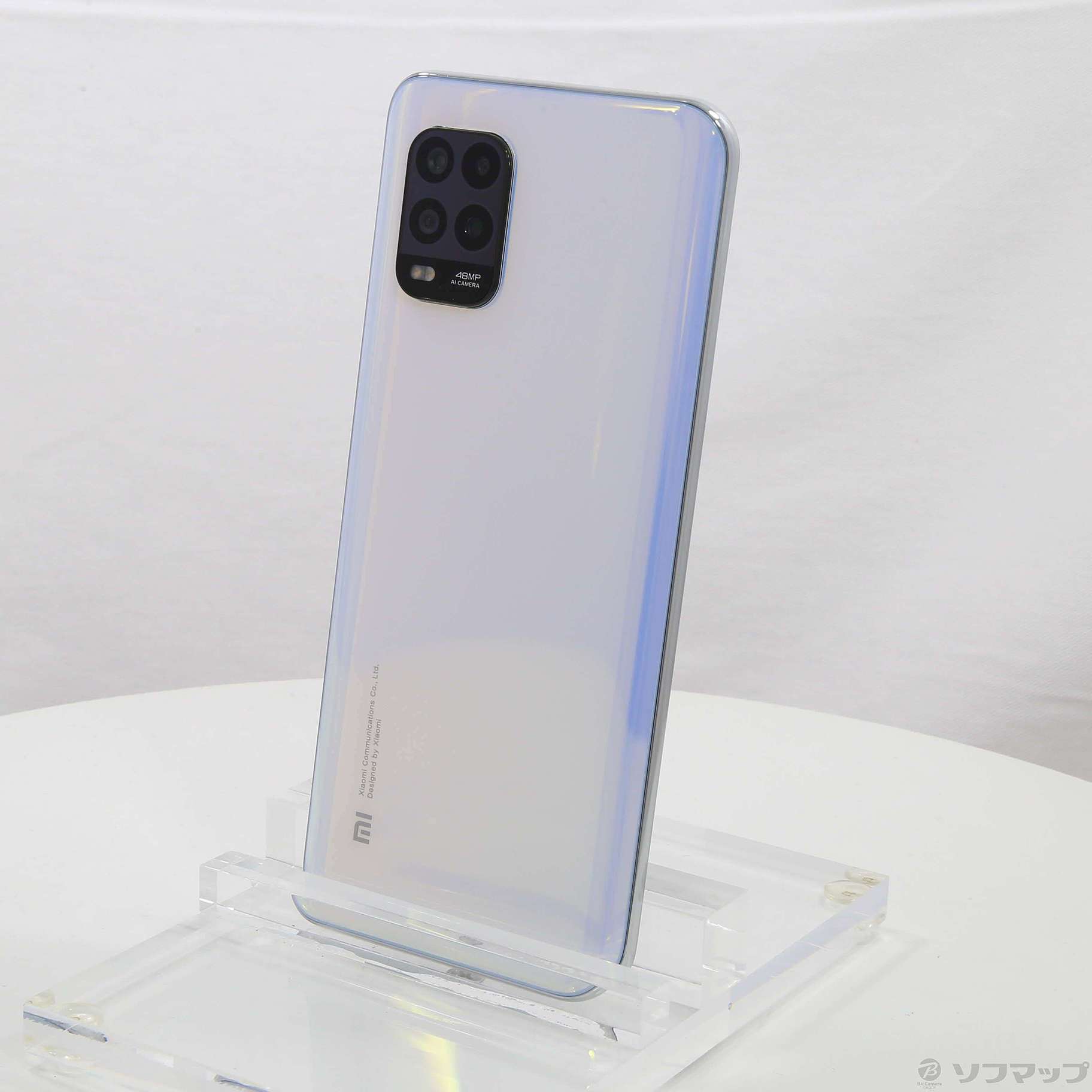 中古】Mi 10 Lite 5G 128GB ドリームホワイト XIG01SWA auロック解除