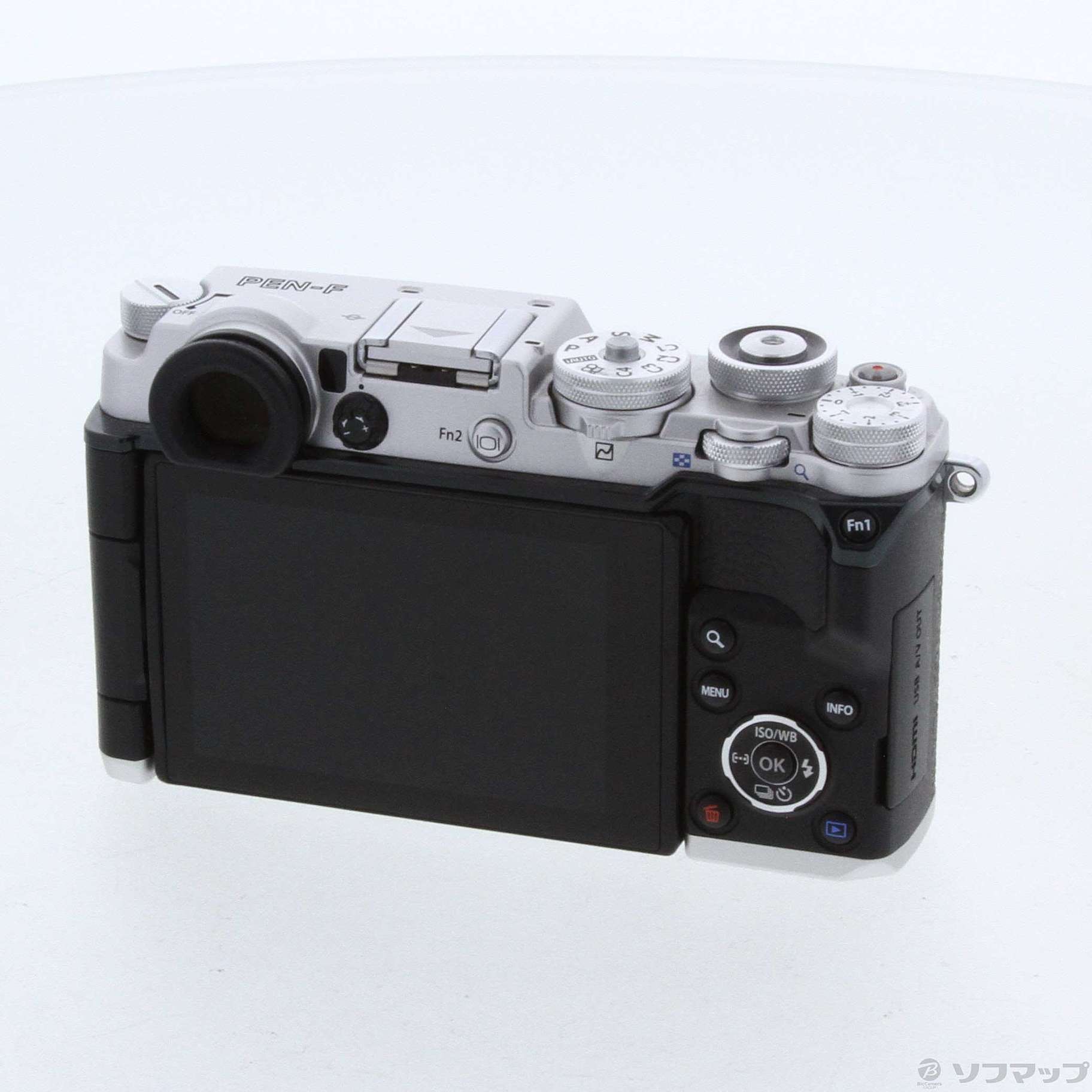 中古】OLYMPUS PEN-F ボディ シルバー [2133032515070] - リコレ