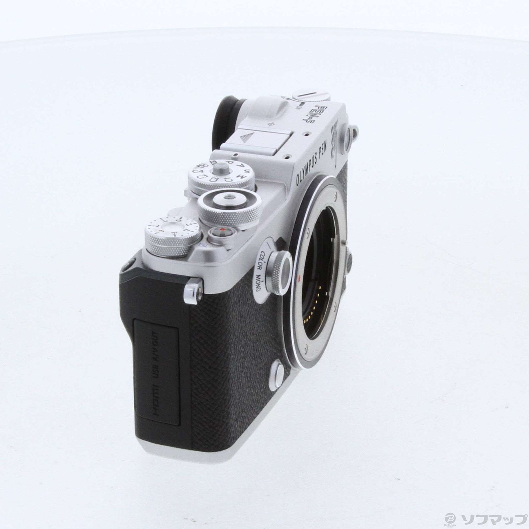 中古】OLYMPUS PEN-F ボディ シルバー [2133032515070] - リコレ