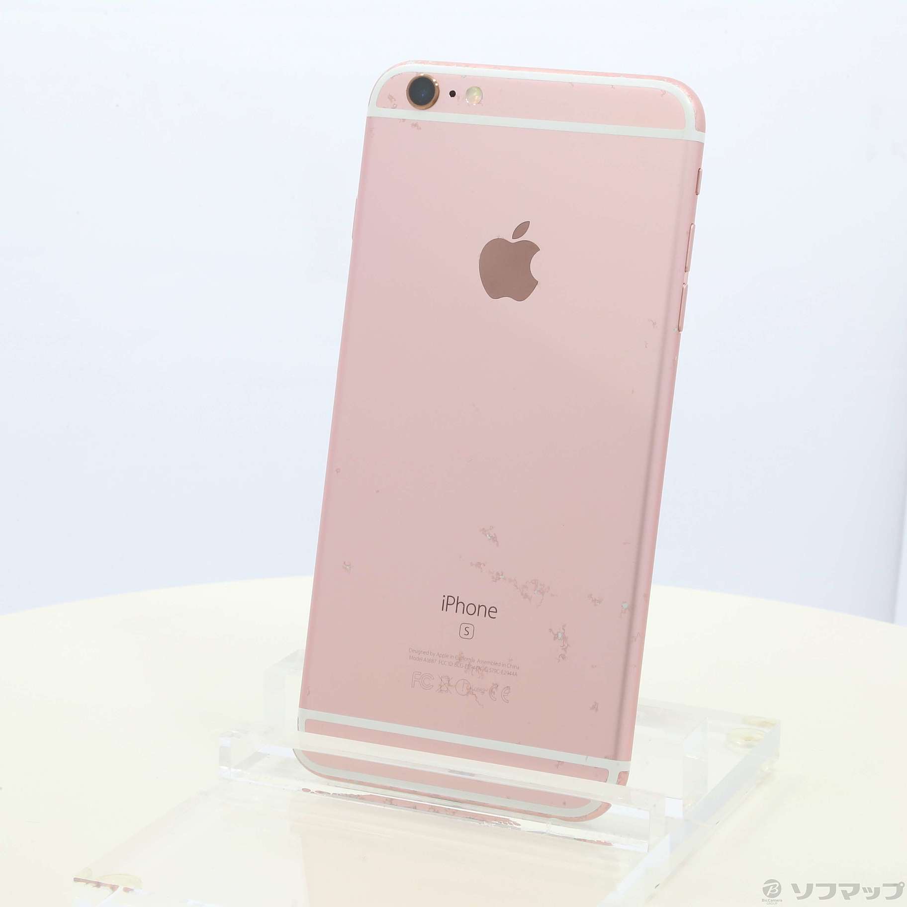 日本に-Apple - iPhone6s 16GB ローズゴールド au→SIMフリ•ー