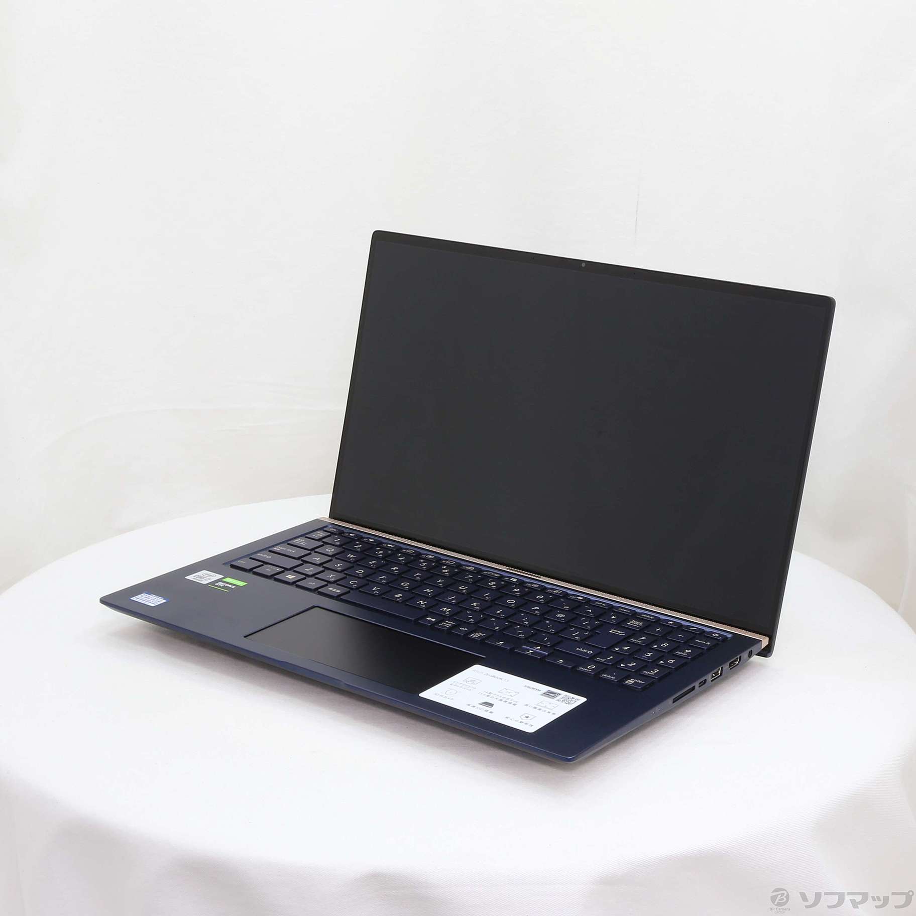 中古】〔展示品〕 ZenBook 15 UX534FTC UX534FTC-A9320TS ロイヤルブルー 〔Windows 10〕  [2133032538574] - リコレ！|ビックカメラグループ ソフマップの中古通販サイト