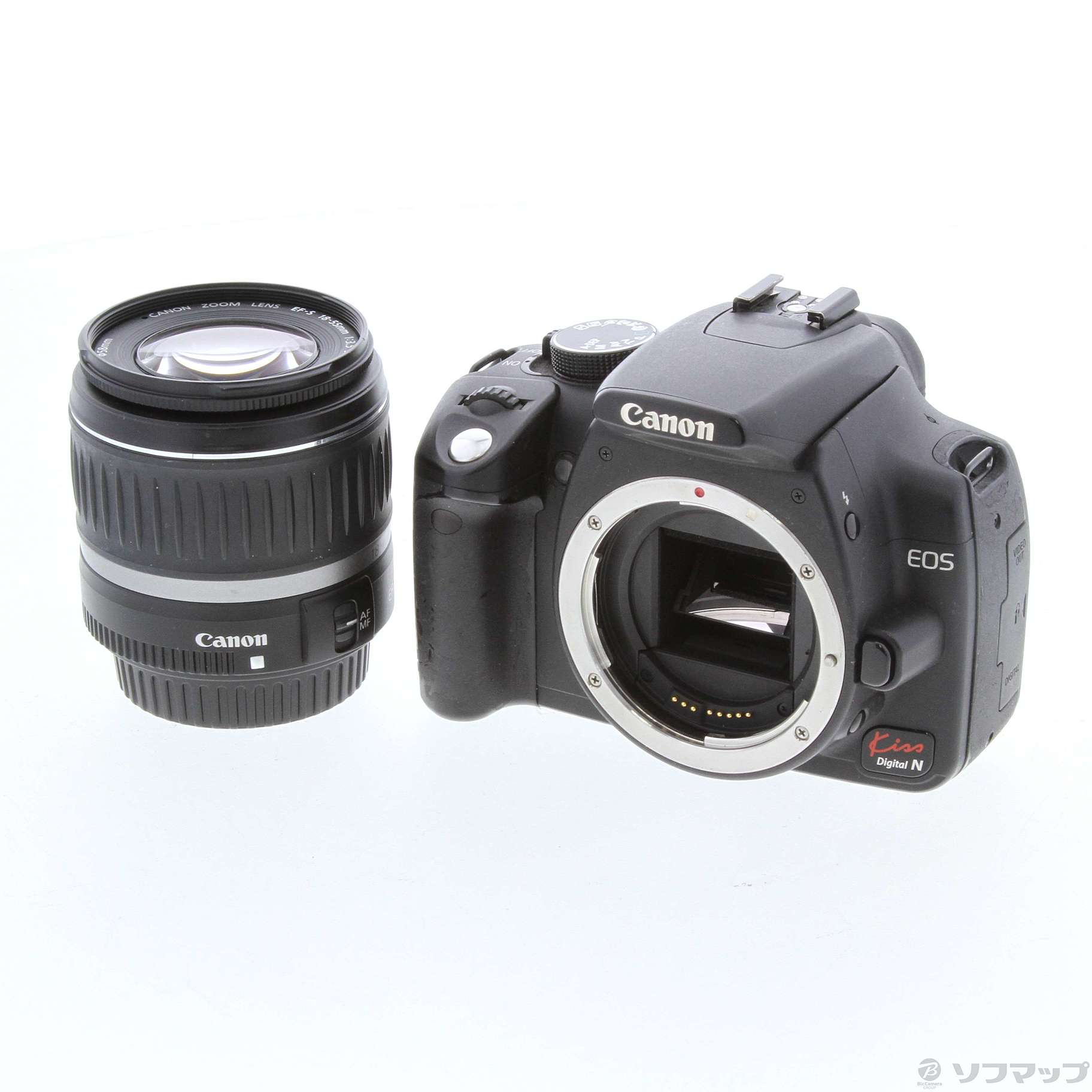 キヤノン Canon EOS kiss Digital N レンズキットブラック