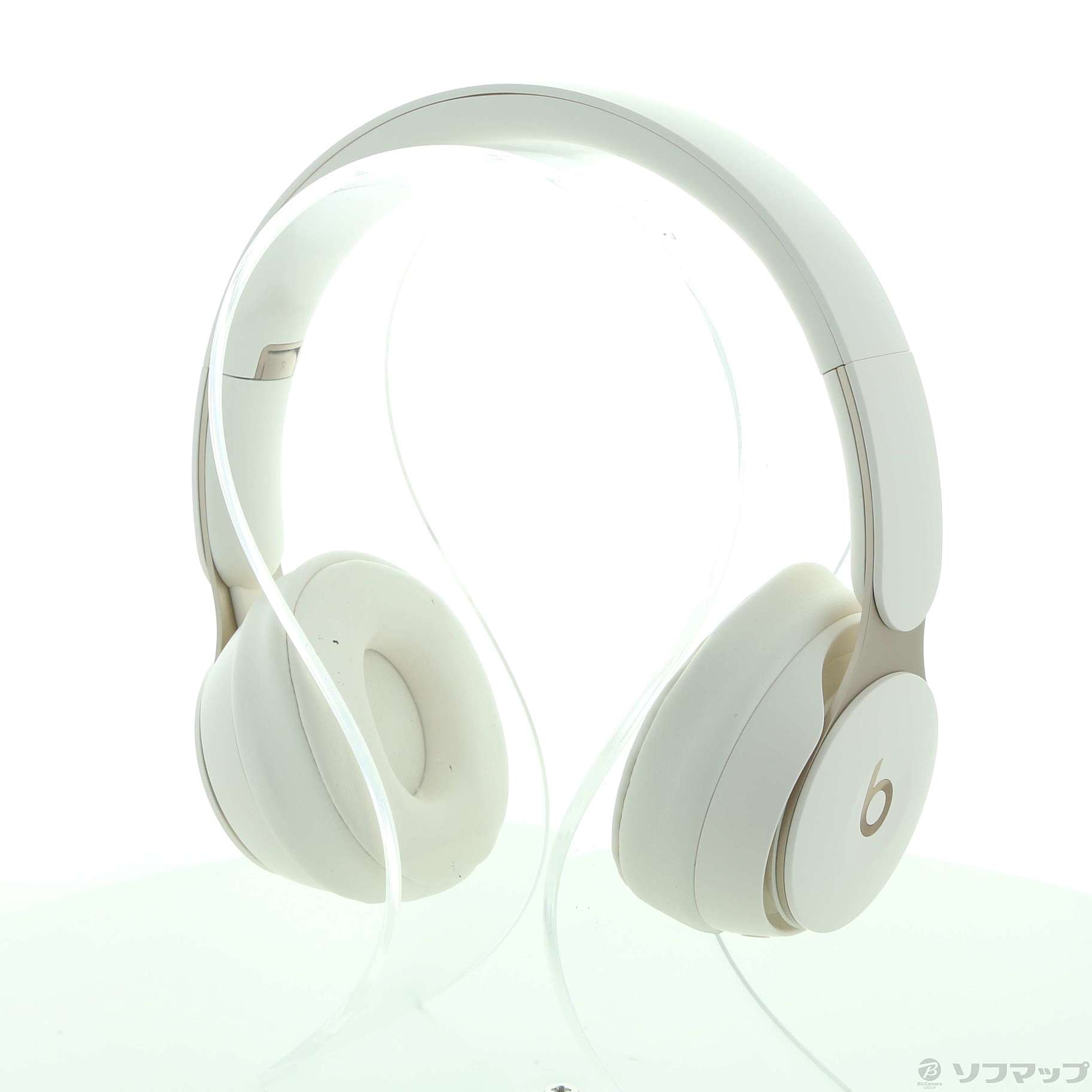 中古】Beats Solo Pro MRJ72FE／A アイボリー [2133032546623 